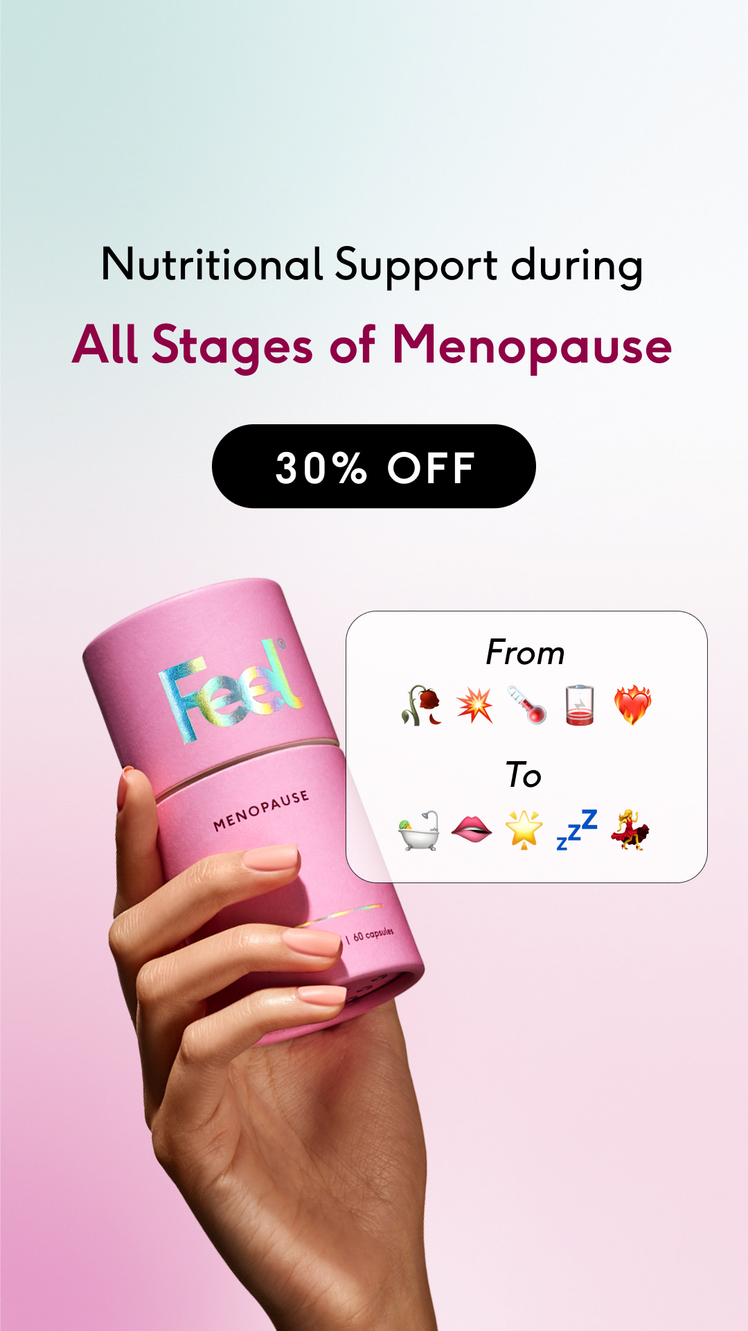 Feel Facebook ad