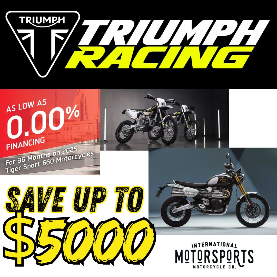 International Motorsports Motorcycle Company Facebook ad