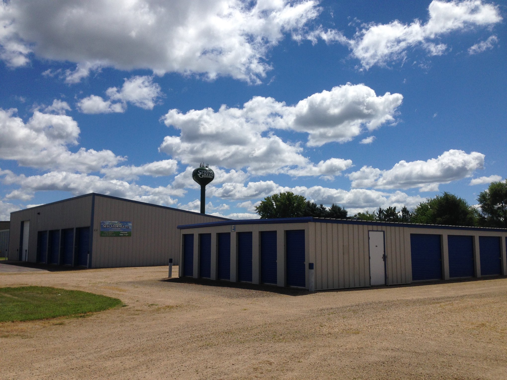 My Storage Home Facebook ad: Click online to rent now!