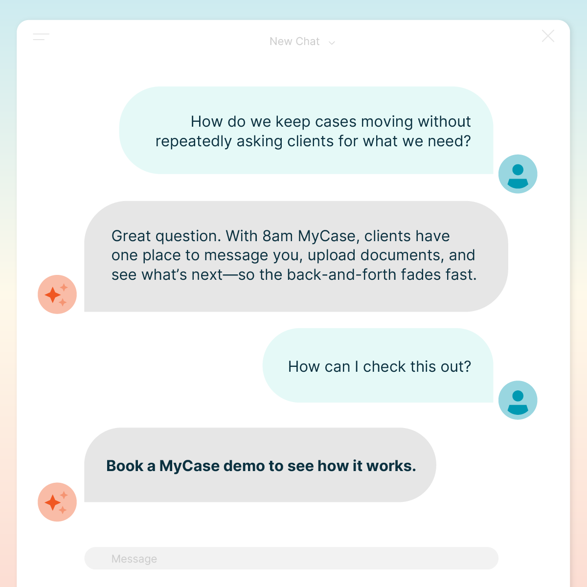MyCase - Legal Practice Management Software Facebook ad: Get better outcomes for all