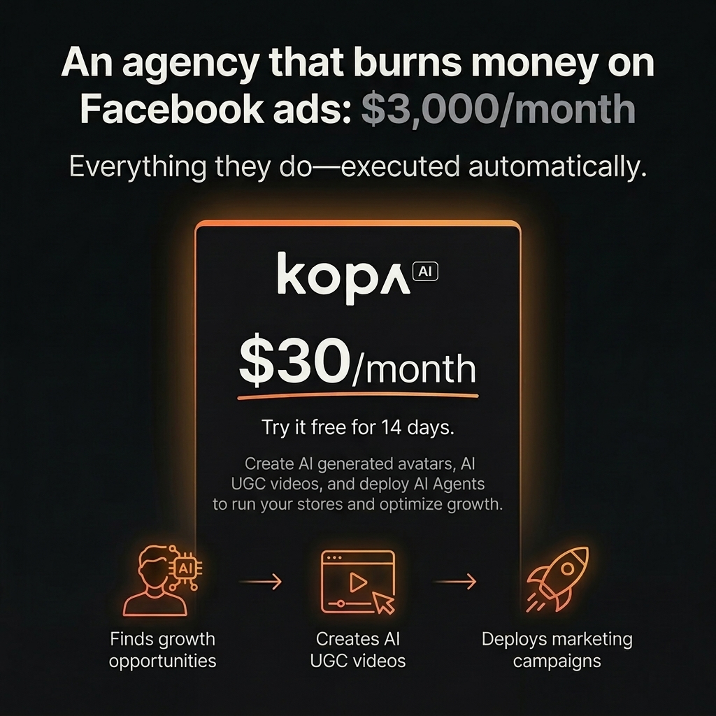 kopa.ai Facebook ad