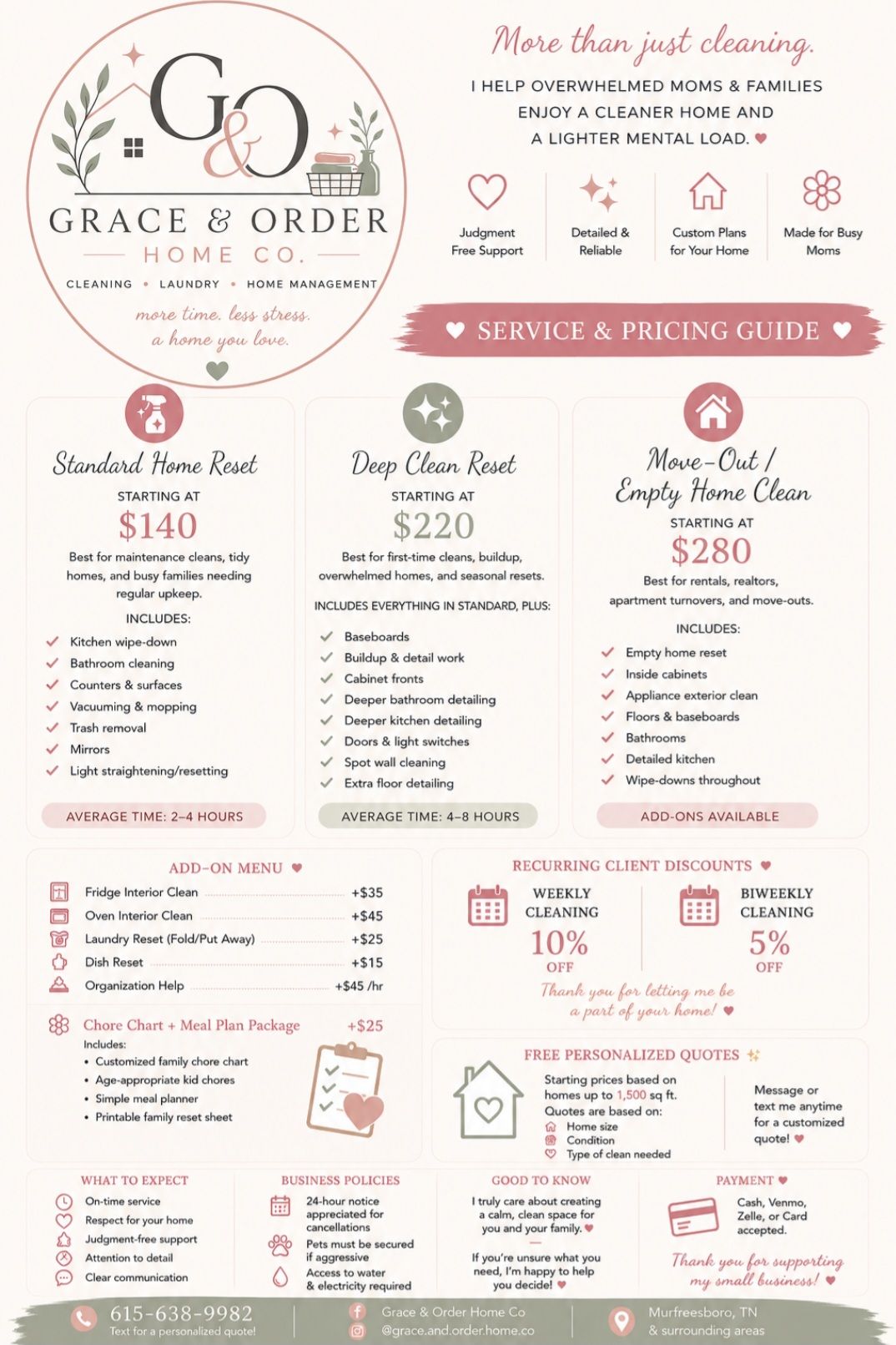 Grace And Order Home Co. Facebook ad