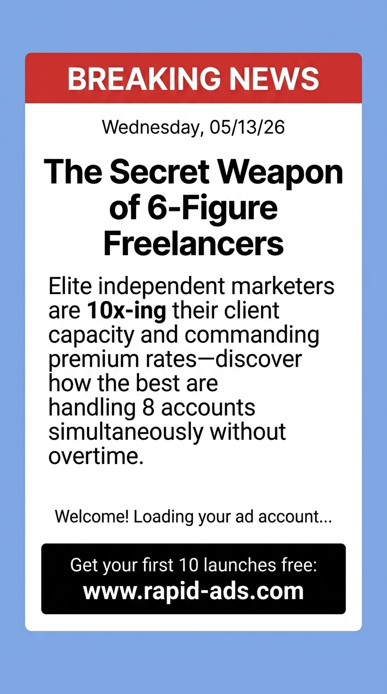 Rapid Ads Facebook ad