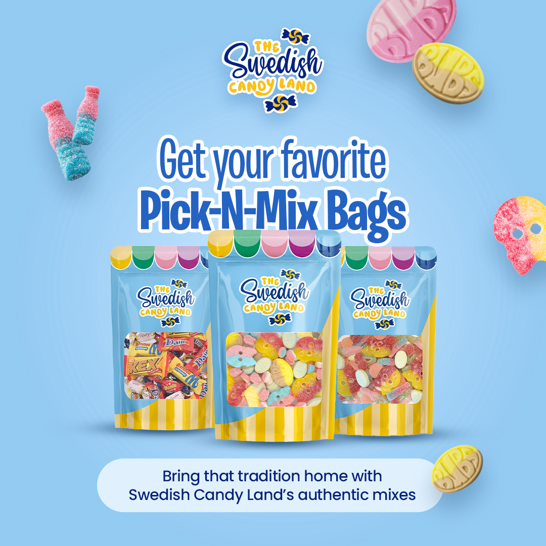 Swedish Candy Land Facebook ad