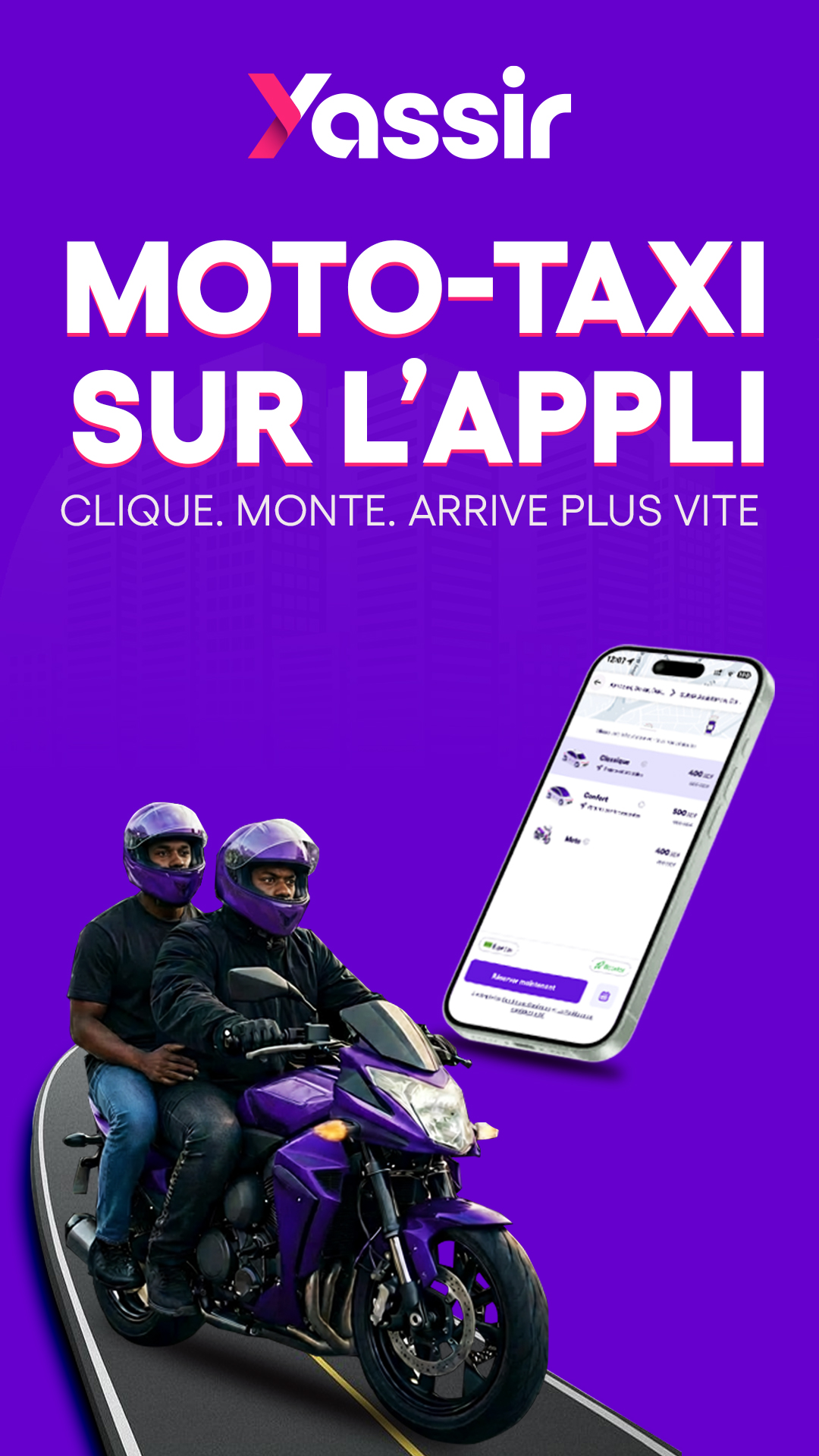 Yassir Sénégal Facebook ad