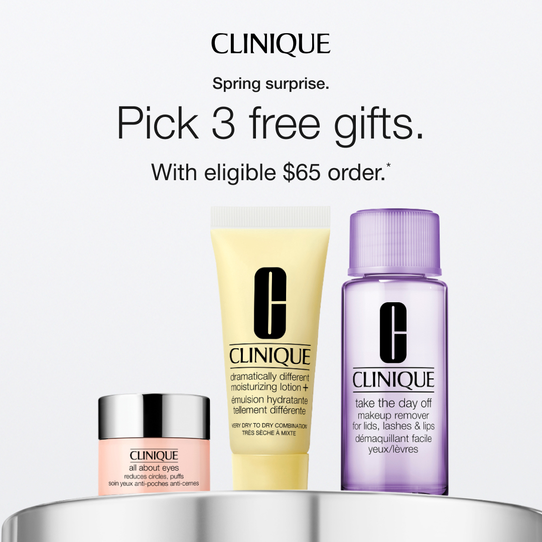 Clinique Facebook ad