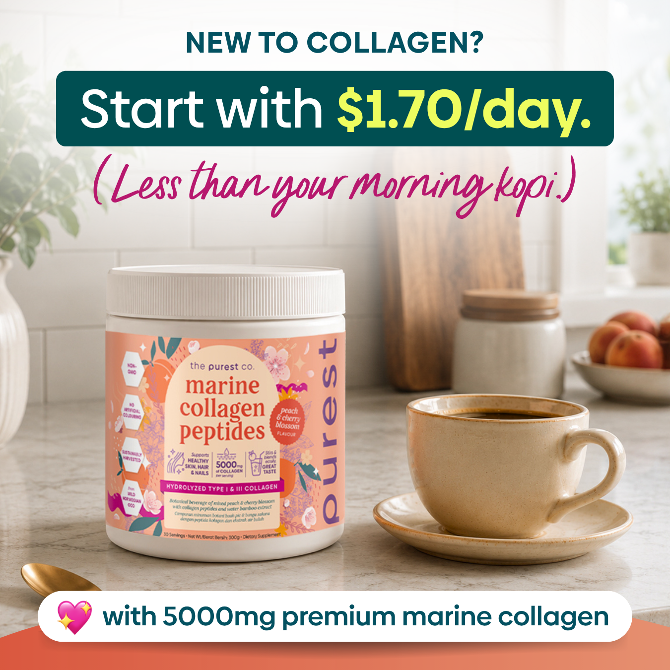 The Purest Co Facebook ad