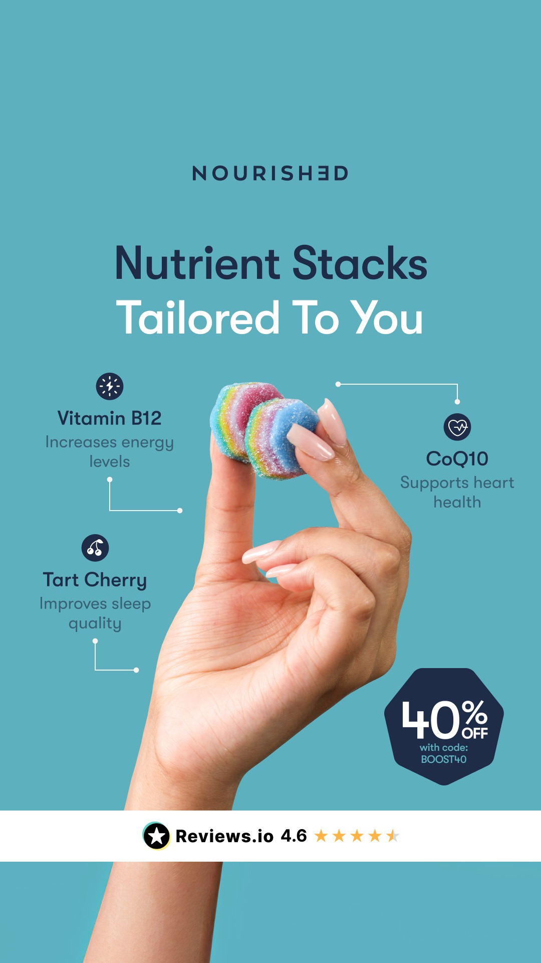 Nourished Facebook ad