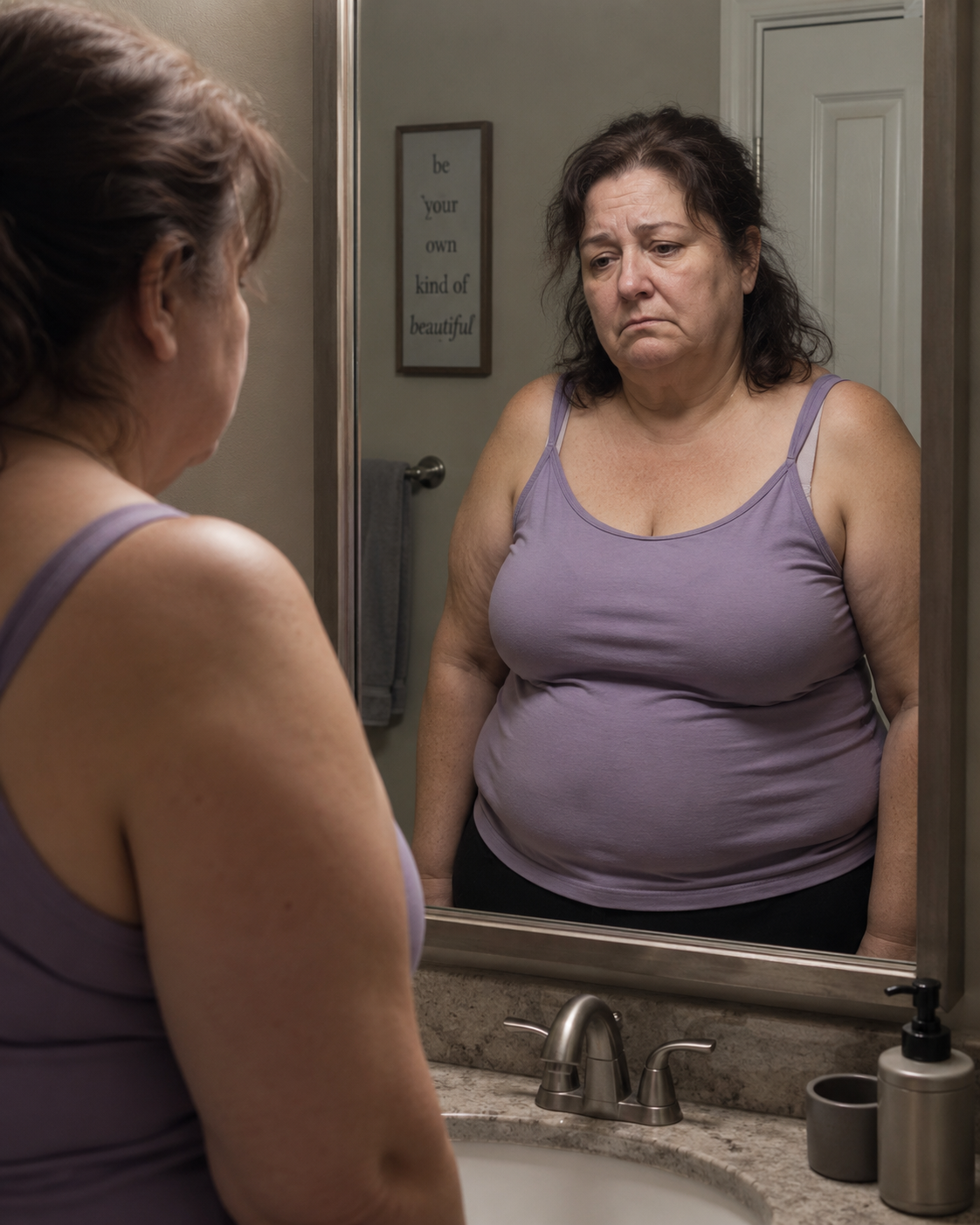Megan Hartwell Facebook ad: I Used To Stop Traffic. Then I Turned 50 and Gained 34…