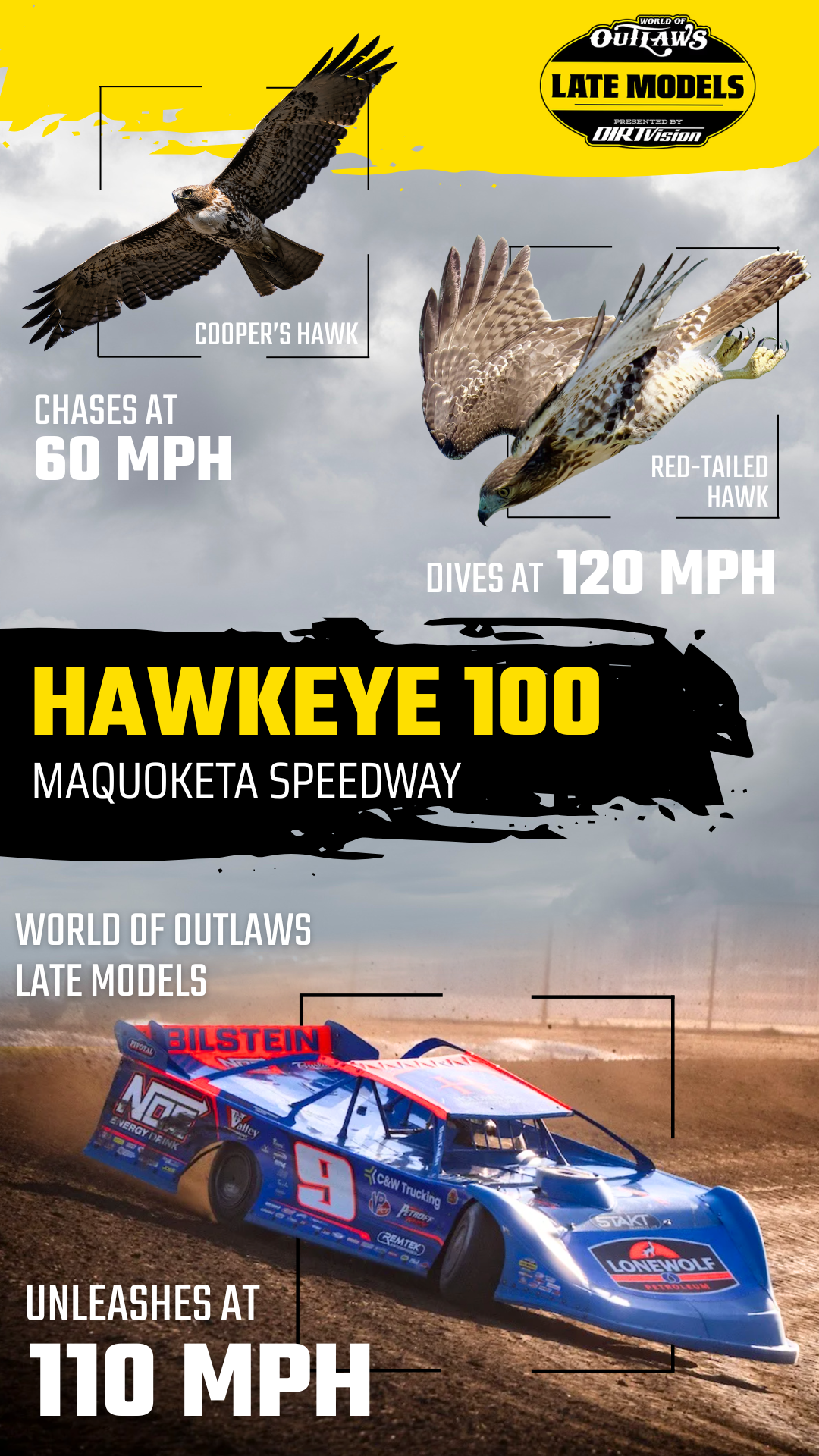 World of Outlaws Late Model Series Facebook ad from Jul 31, 2026