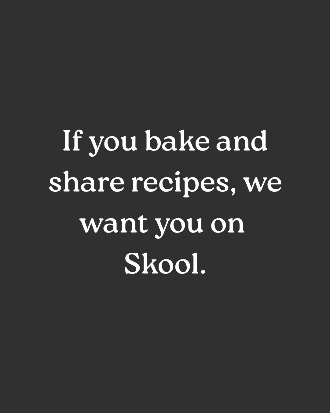 Skool Facebook ad