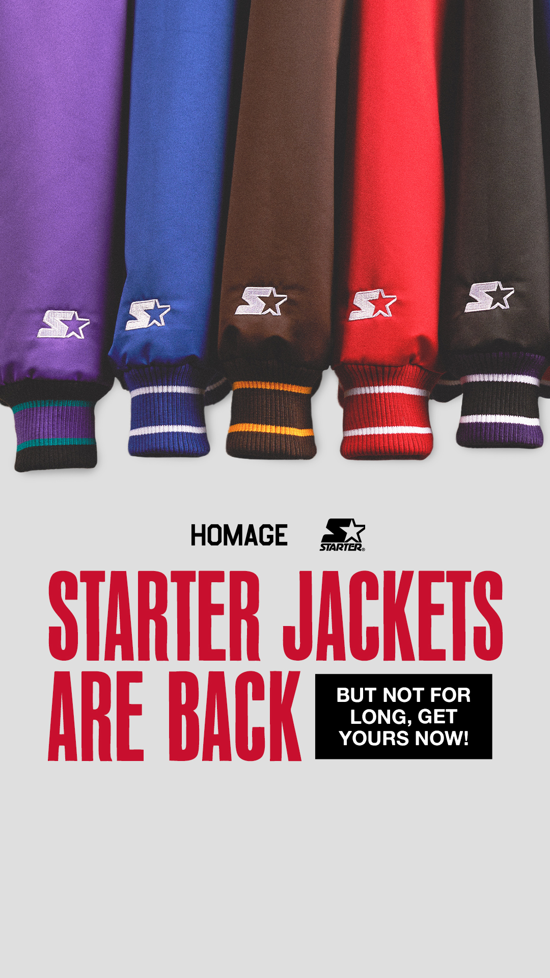 Homage Facebook ad
