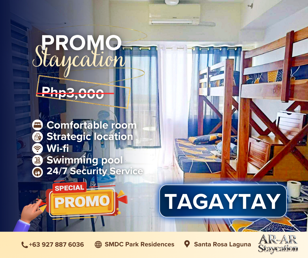 Ar-Ar Staycation Facebook ad