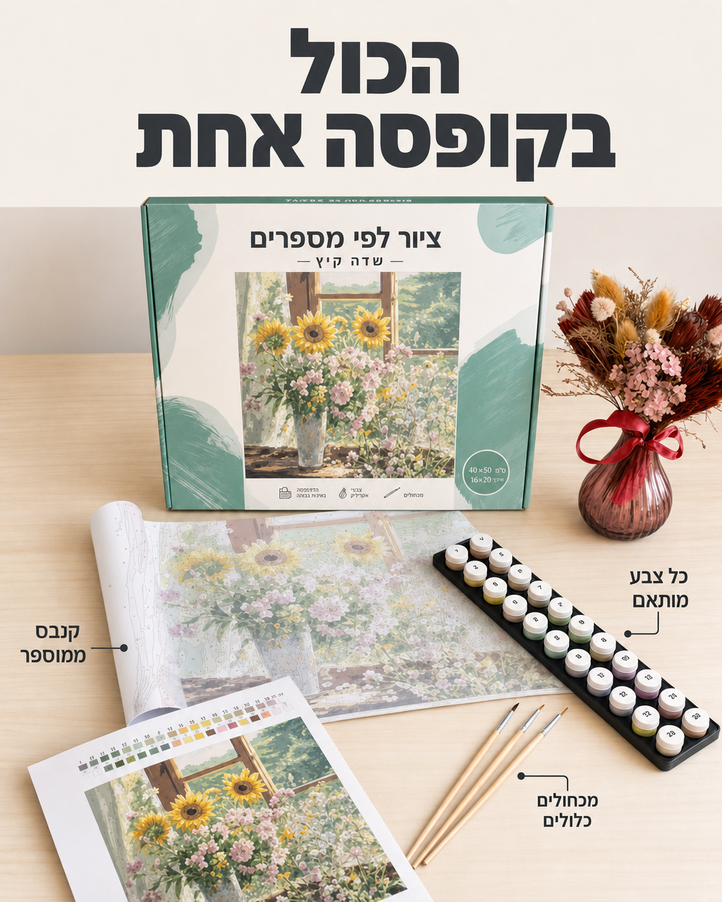 Davincified Israel Facebook ad: הכול בקופסה אחת