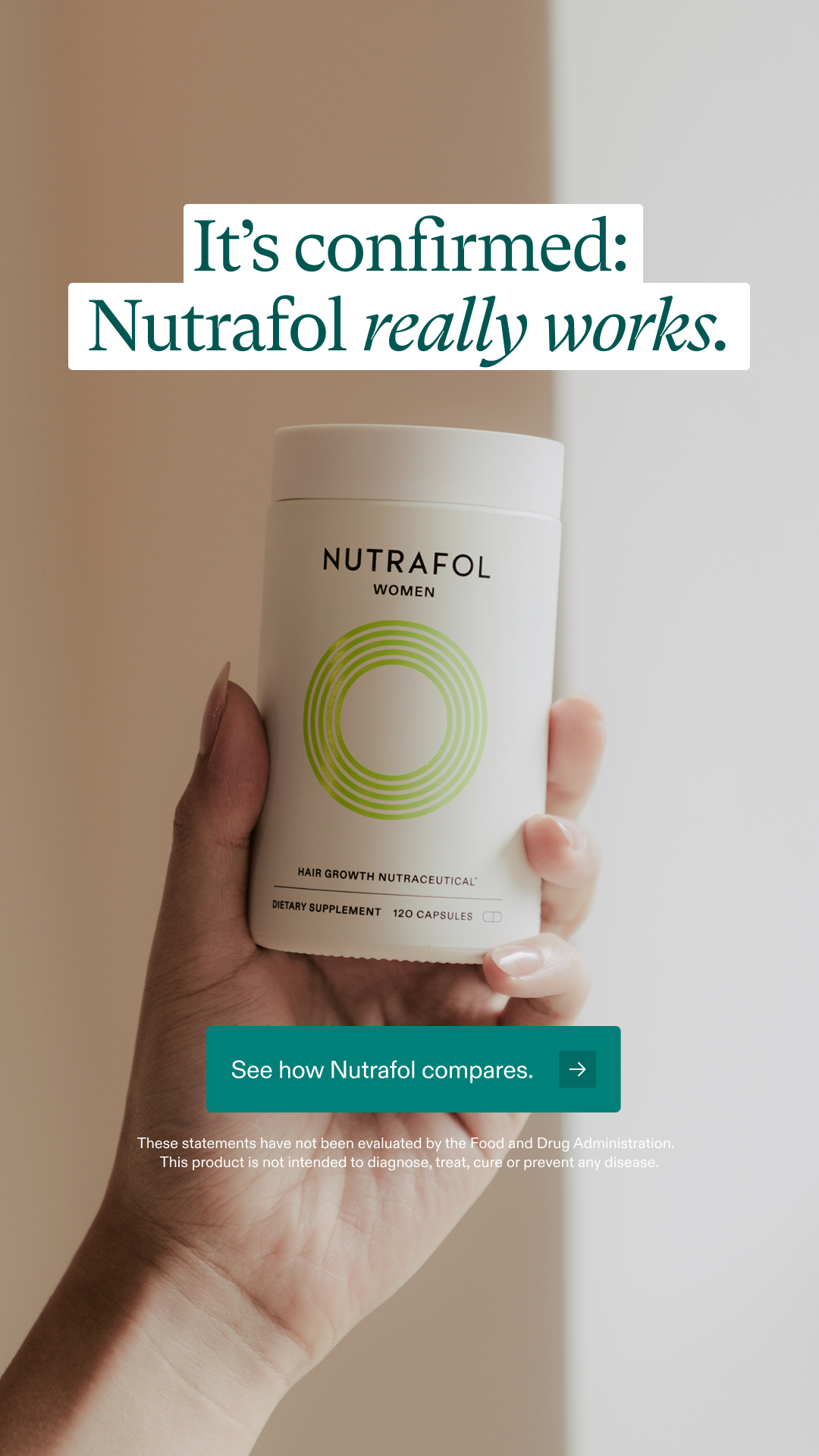 Nutrafol Facebook ad