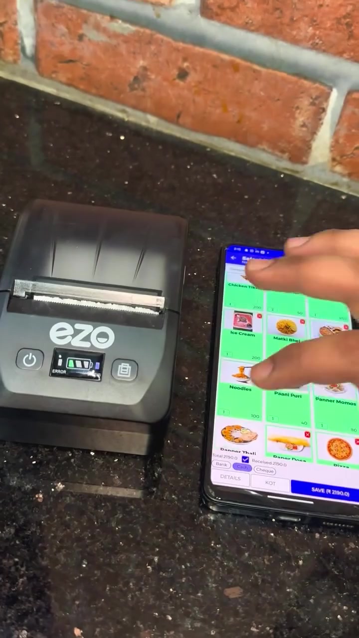 EZOBooks Facebook ad: India's Best Billing Machine - Sale Live