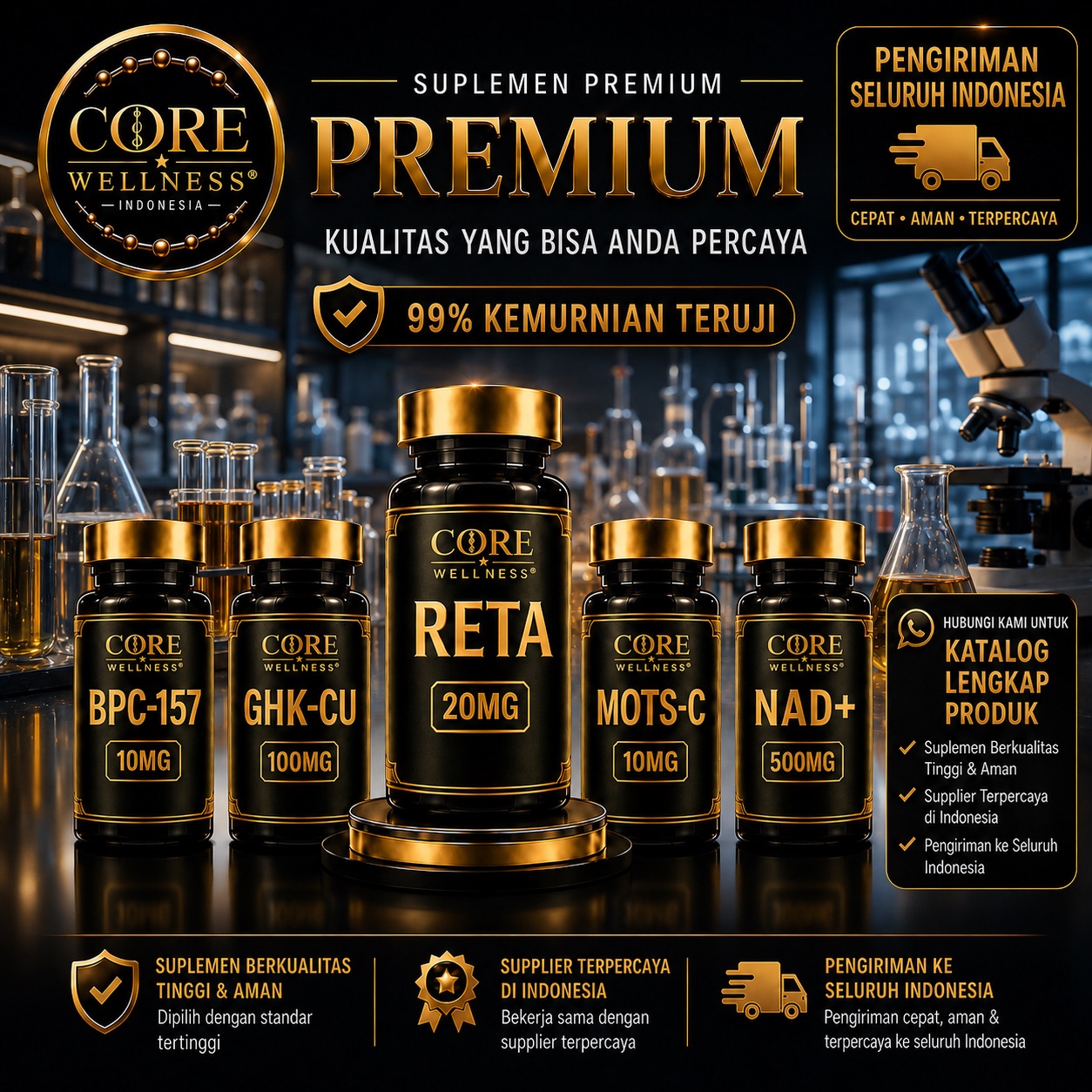 Core Indonesia Facebook ad: Core Wellness - Ahli Manajemen Barat Badan