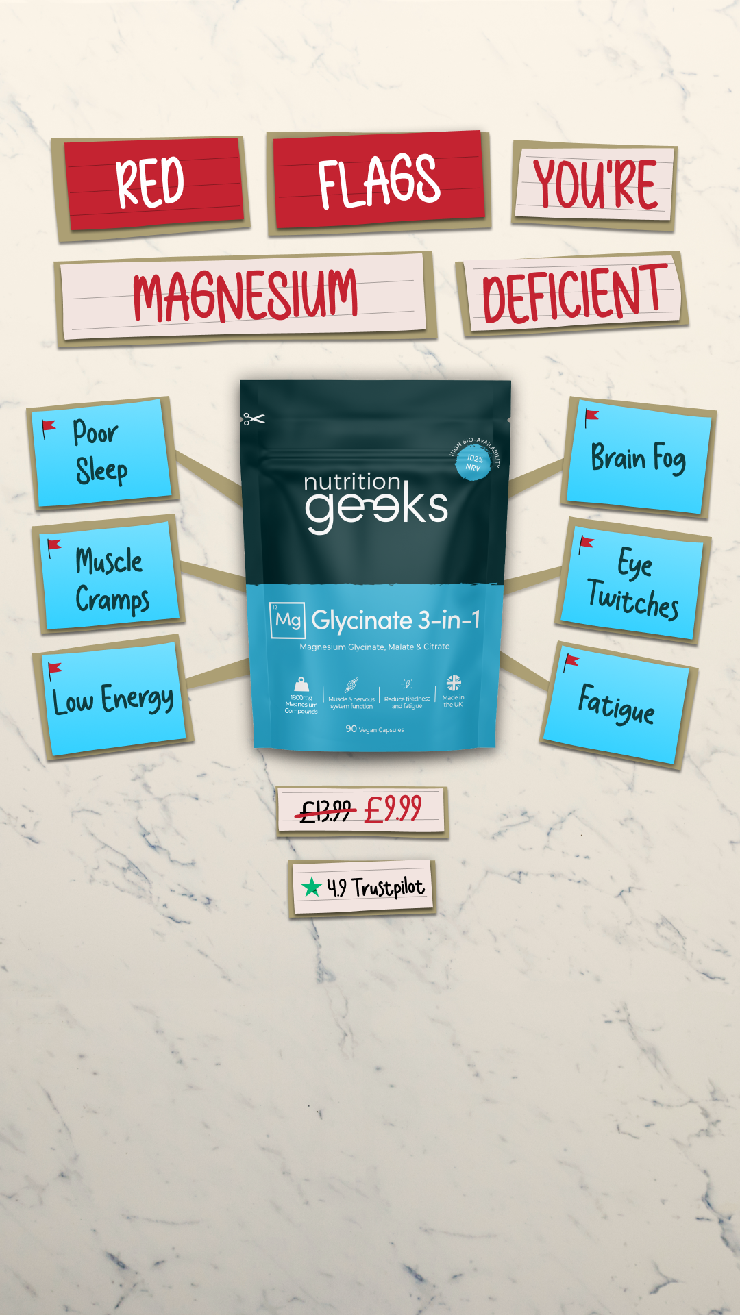 Nutrition Geeks Facebook ad