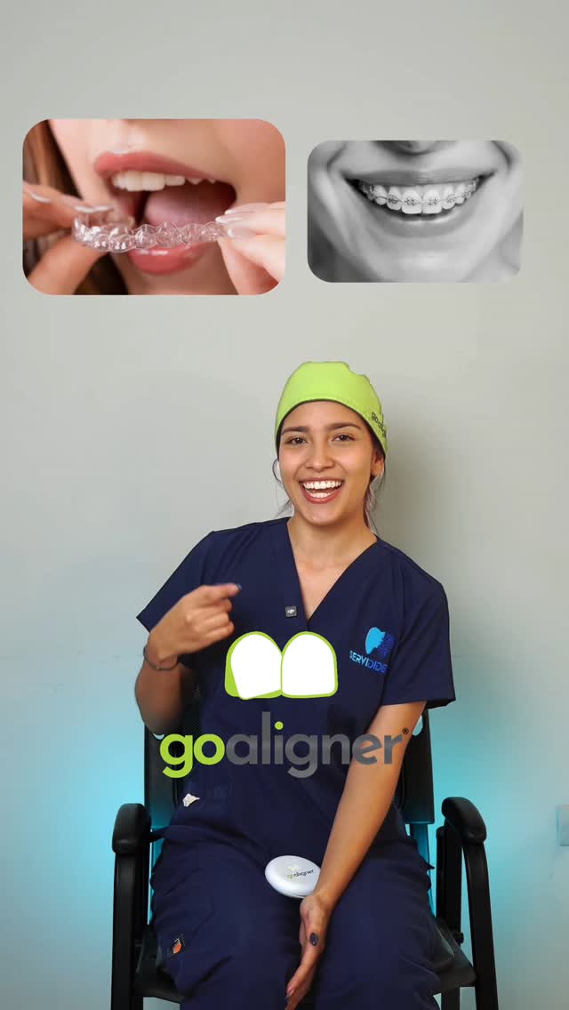Goaligner Facebook ad: Tu sonrisa puede transformarse de una manera más…