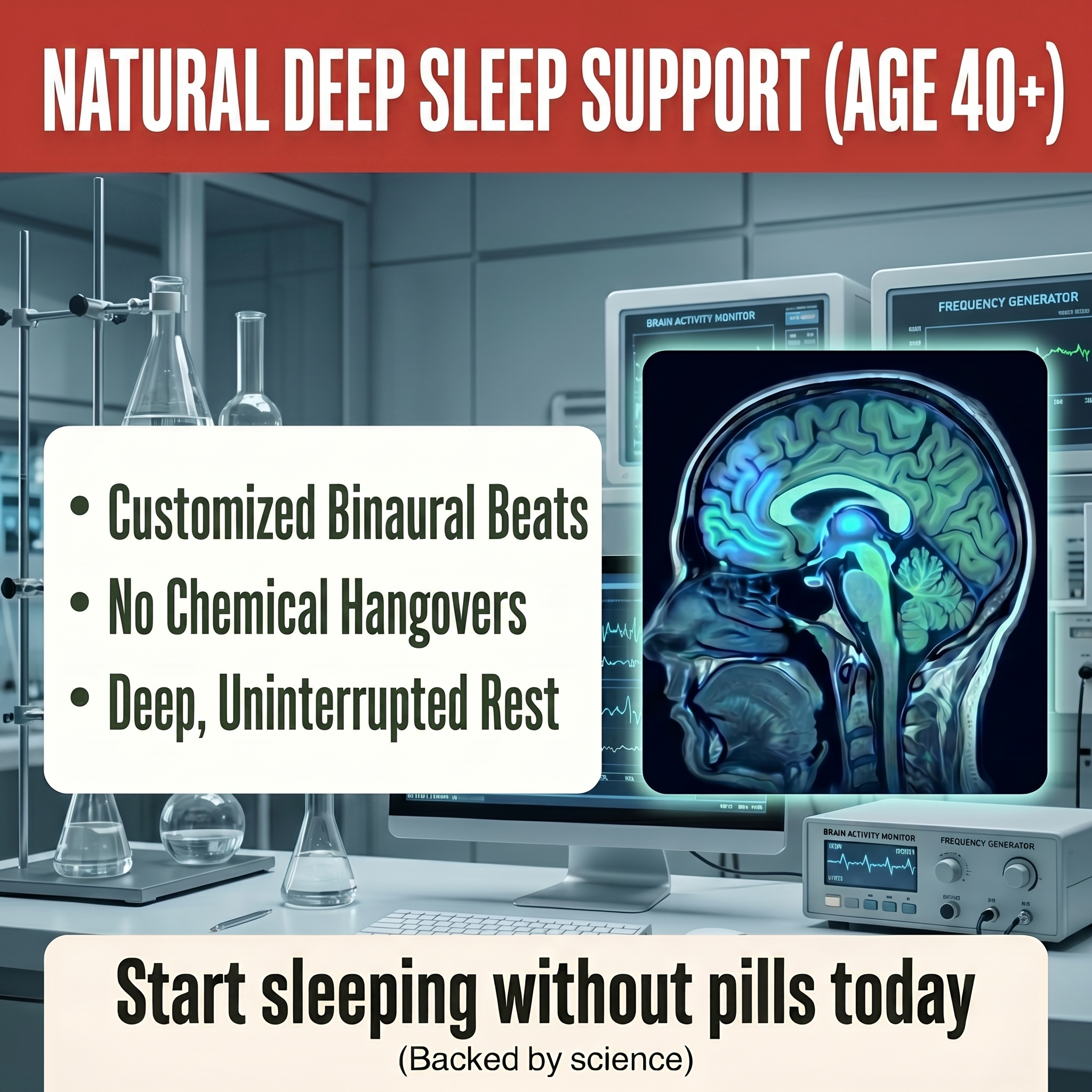 InnerFlo: Personalized Sound Therapy Facebook ad