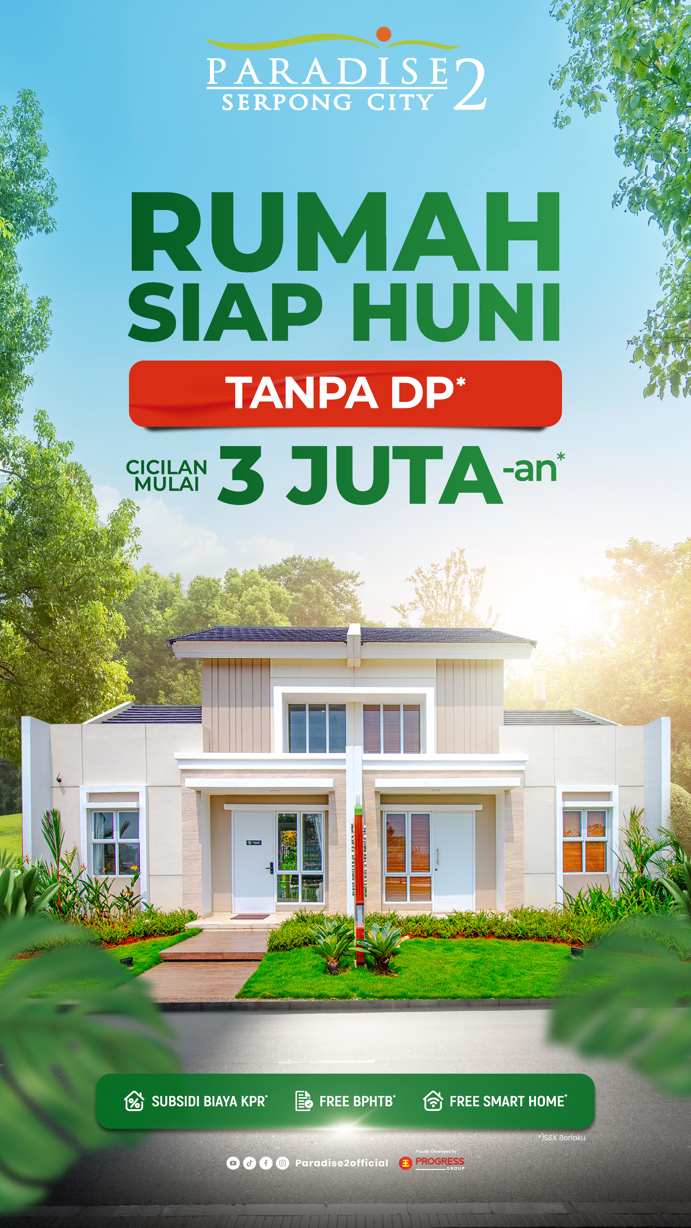 Paradise Serpong City 2 Facebook ad