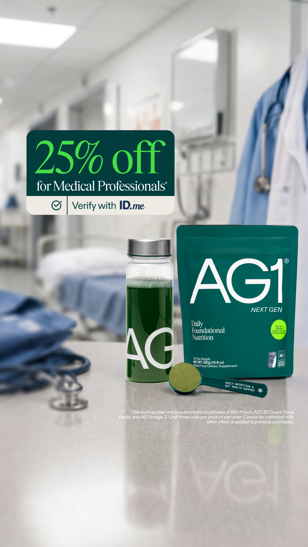 AG1 by Athletic Greens Facebook ad