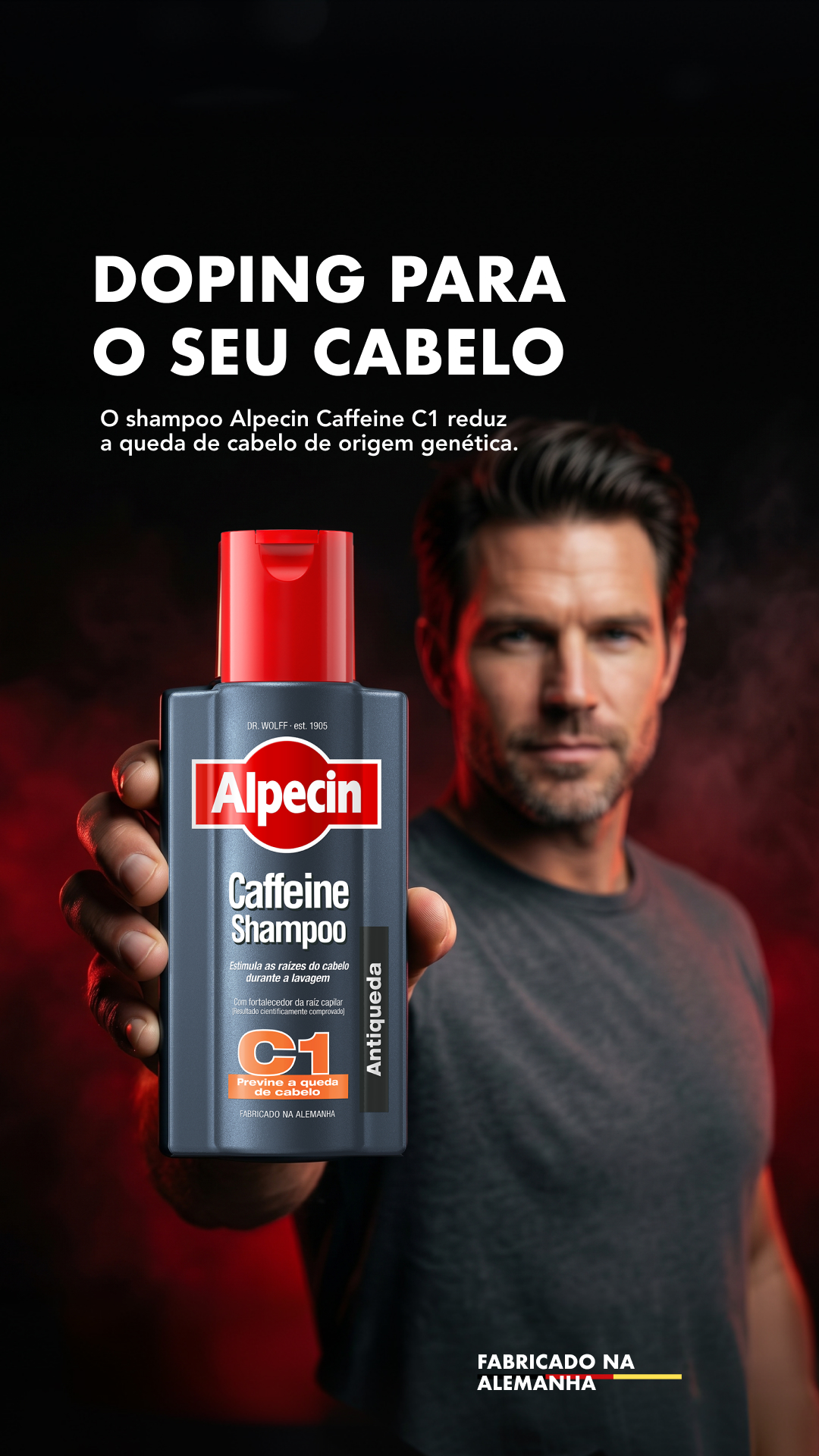 Alpecin Brasil Facebook ad