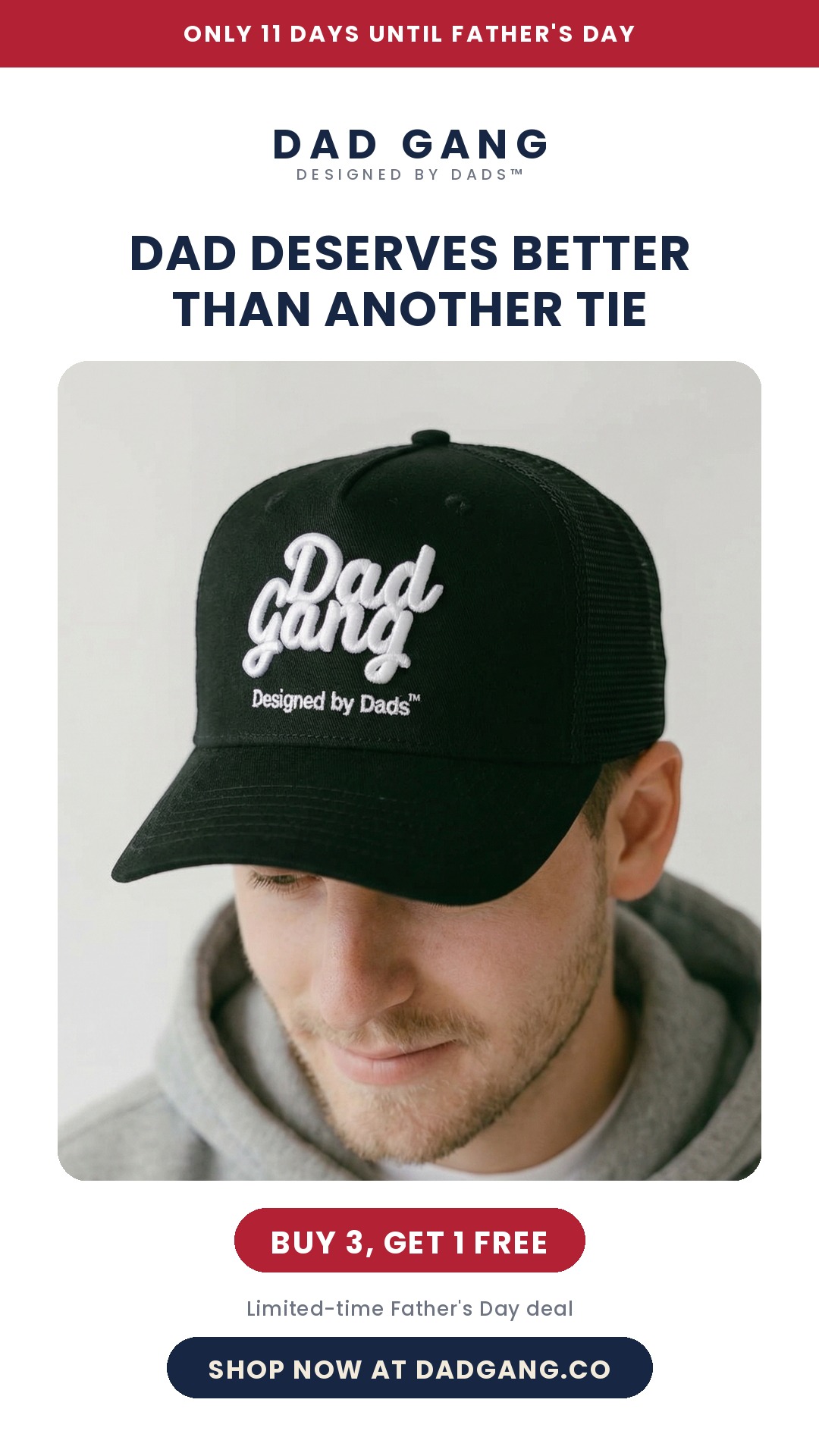 Dad Gang Co. Facebook ad