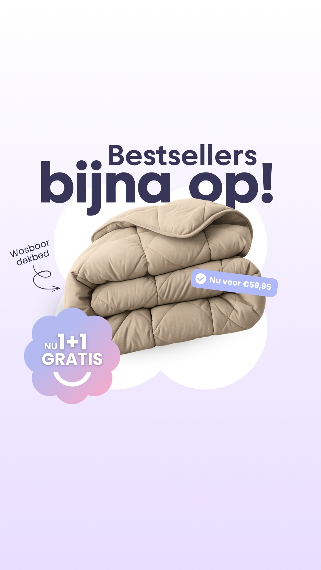 HappyBed Facebook ad