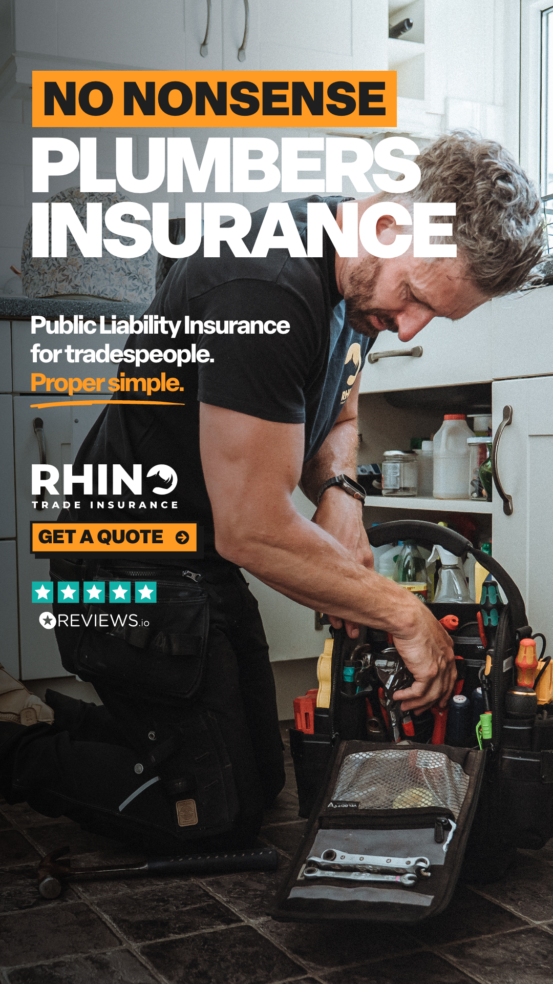Rhino Trade Insurance Facebook ad
