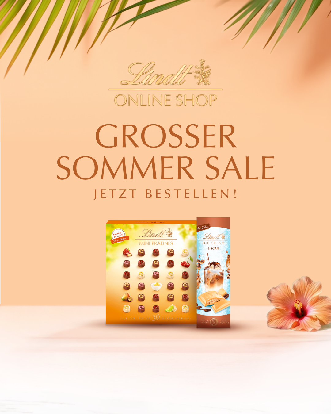 Lindt Facebook ad