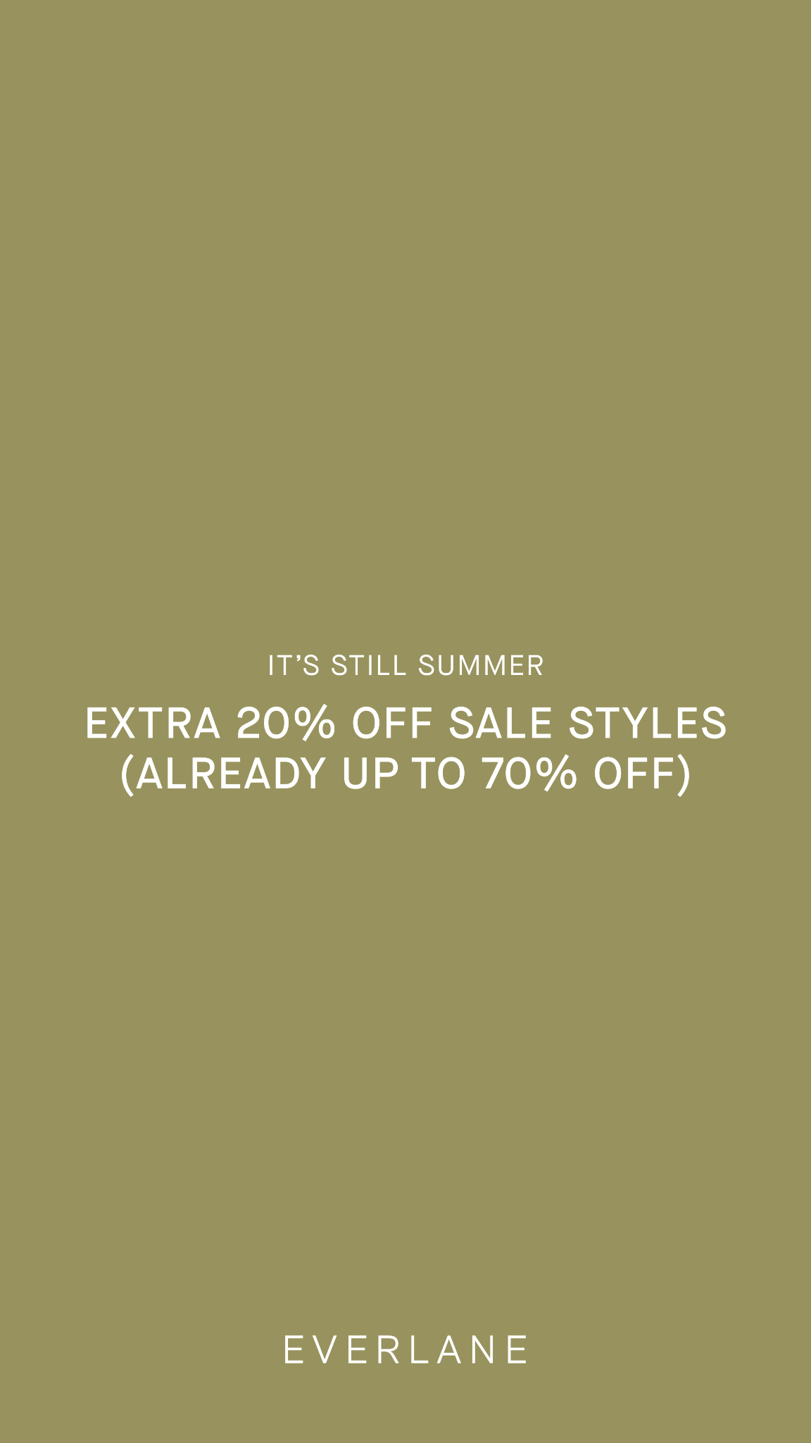 Everlane Facebook ad