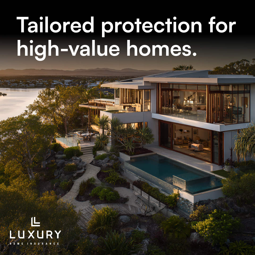 Luxury Home Insurance Facebook ad: Insurance for high-value properties