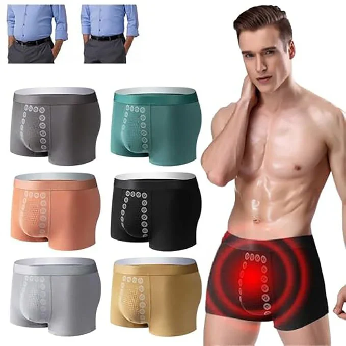 Meena Store Facebook ad: Pack of 6 Magnetic Therapy Boxers Rs. 998 Only/-