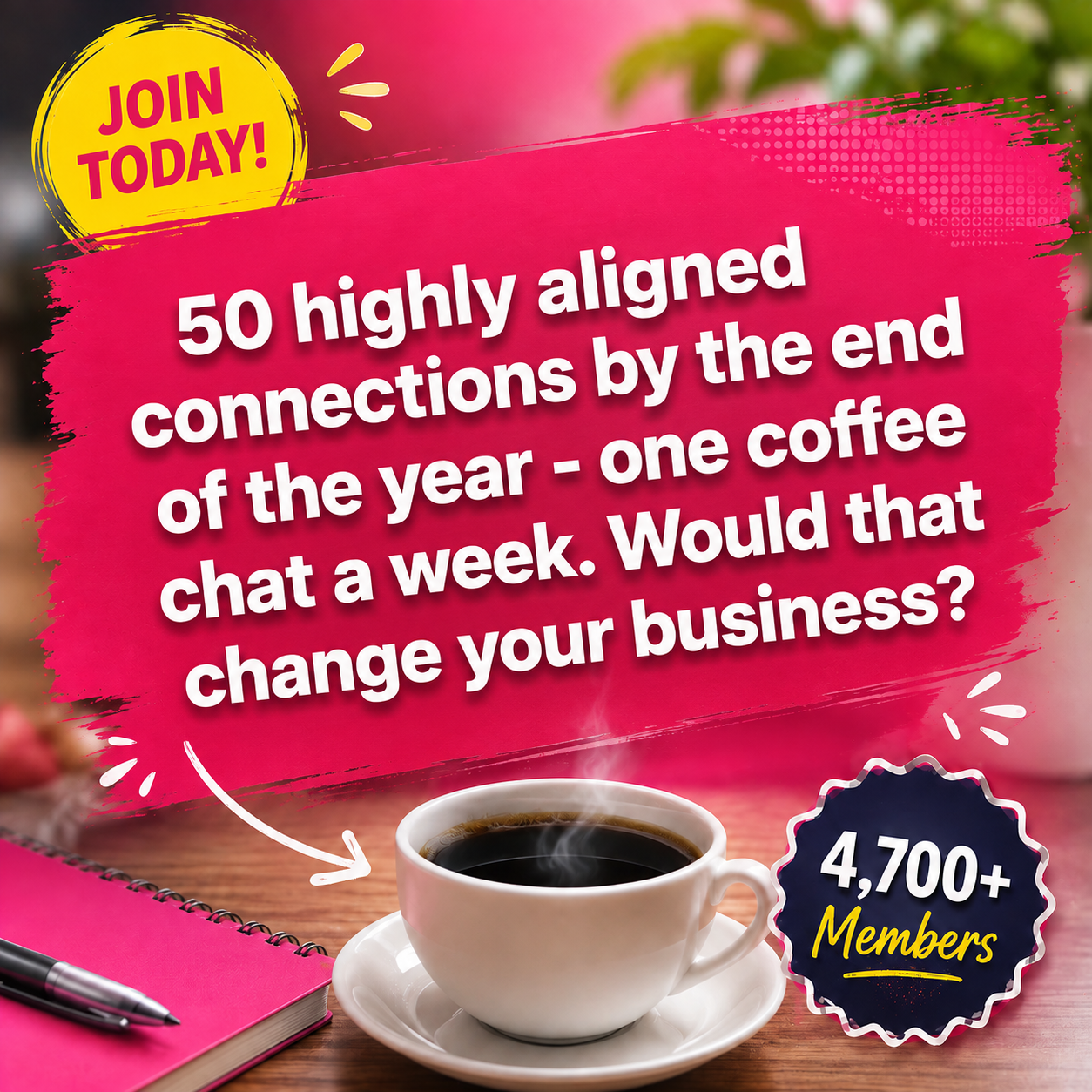 We Meet Wednesdays Facebook ad: FREE: Limited Time Only!