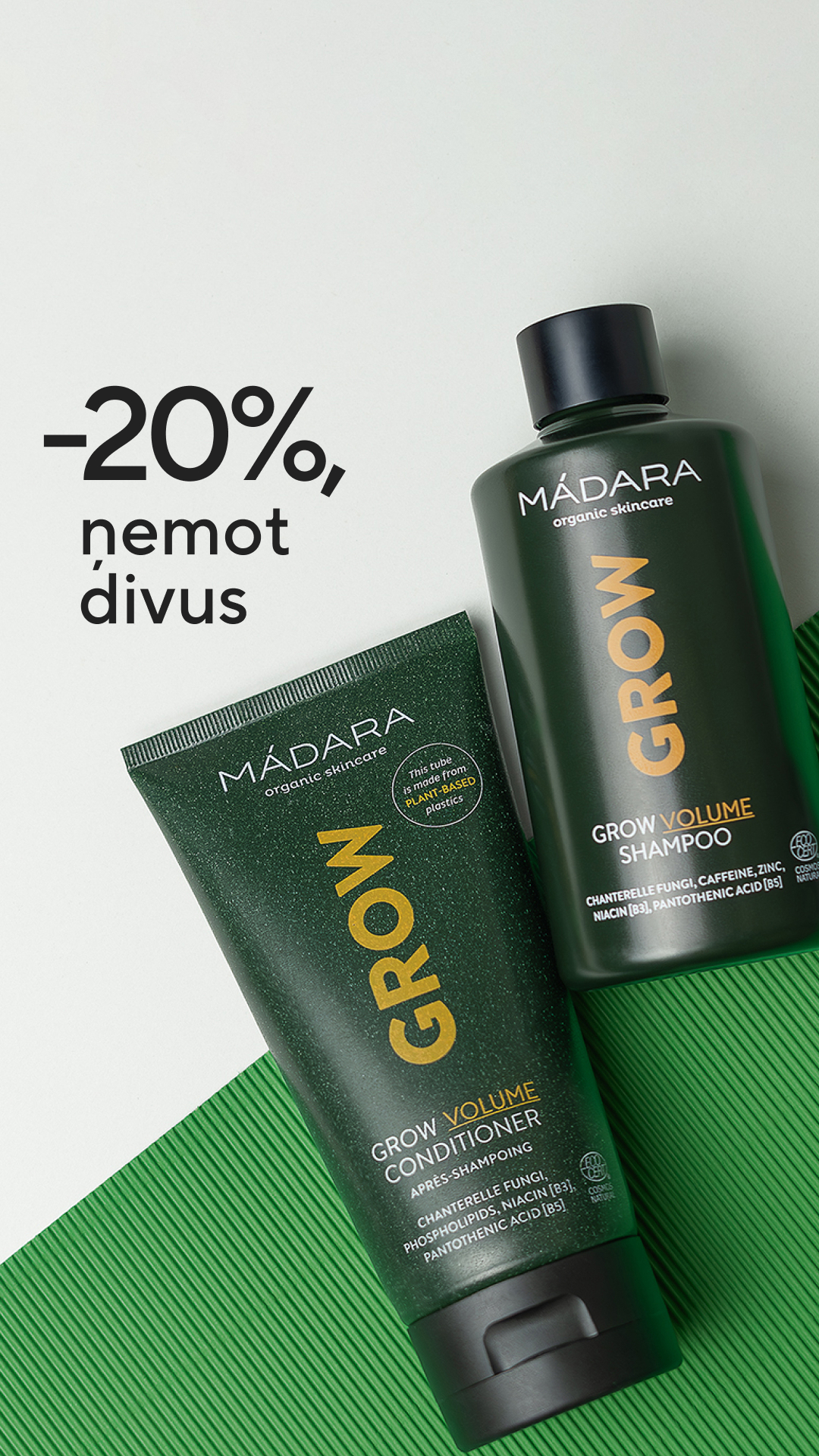 Mádara Organic Skincare Facebook ad