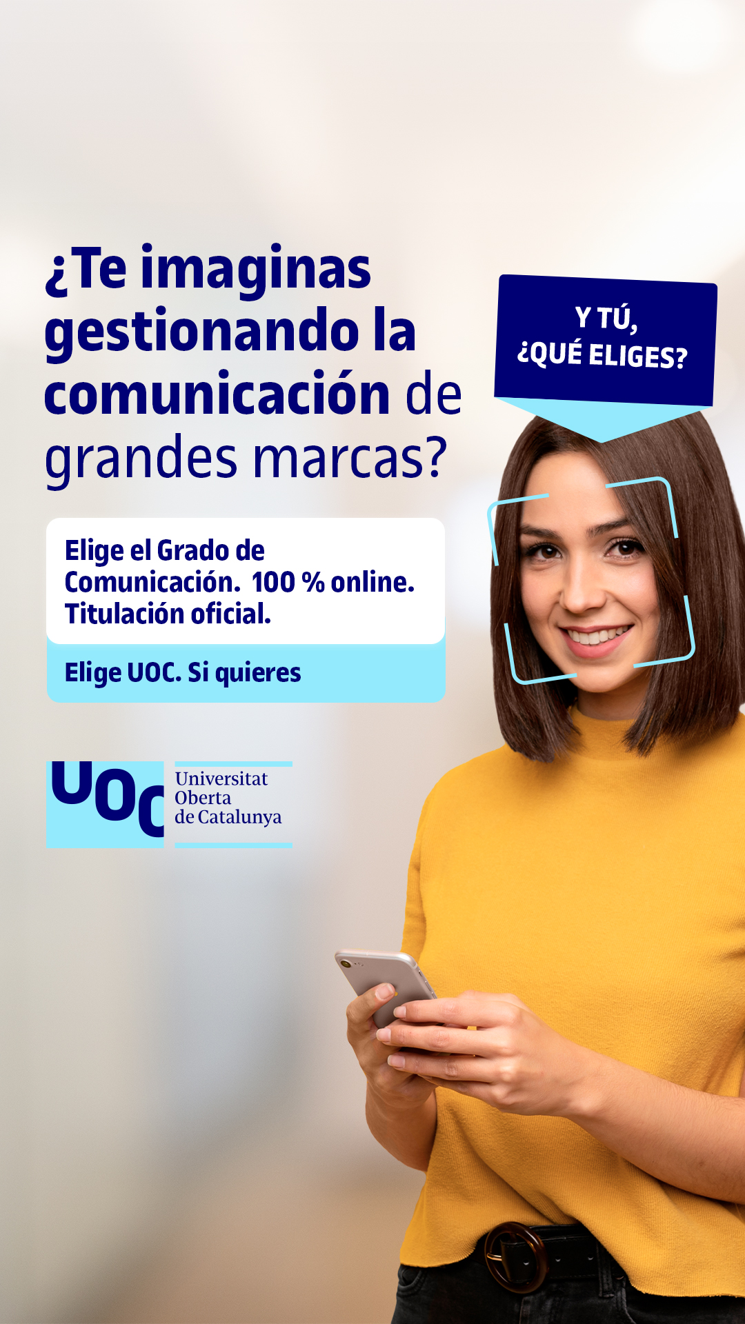Universitat Oberta de Catalunya (UOC) Facebook ad