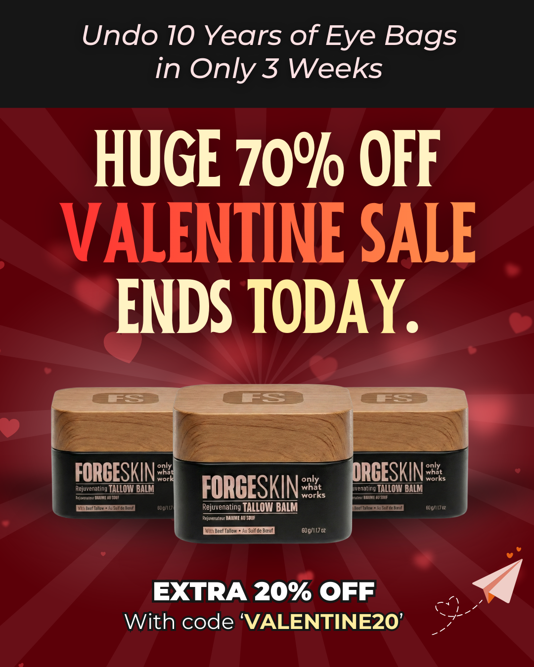 Forge Men Facebook ad