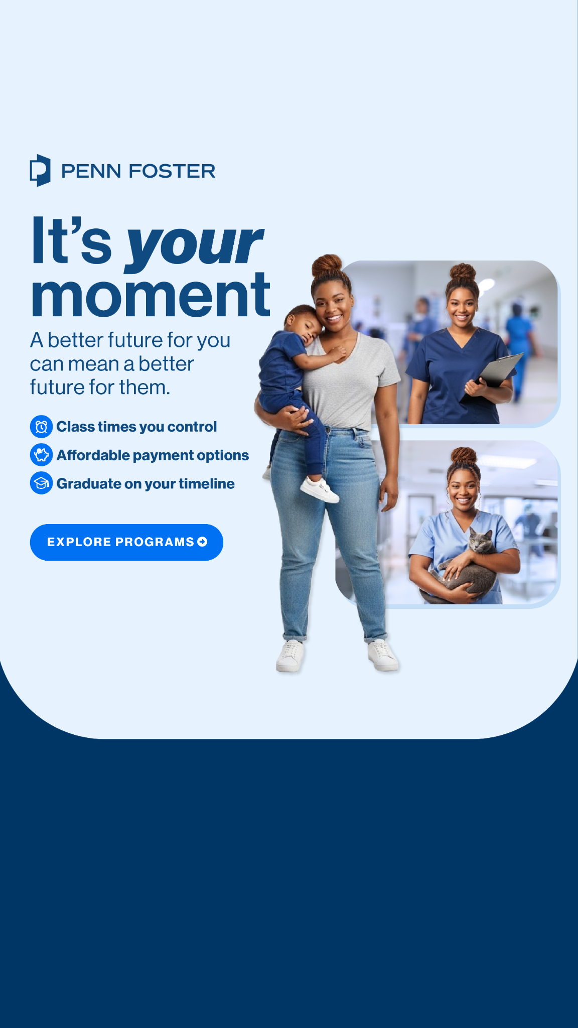 Penn Foster Facebook ad