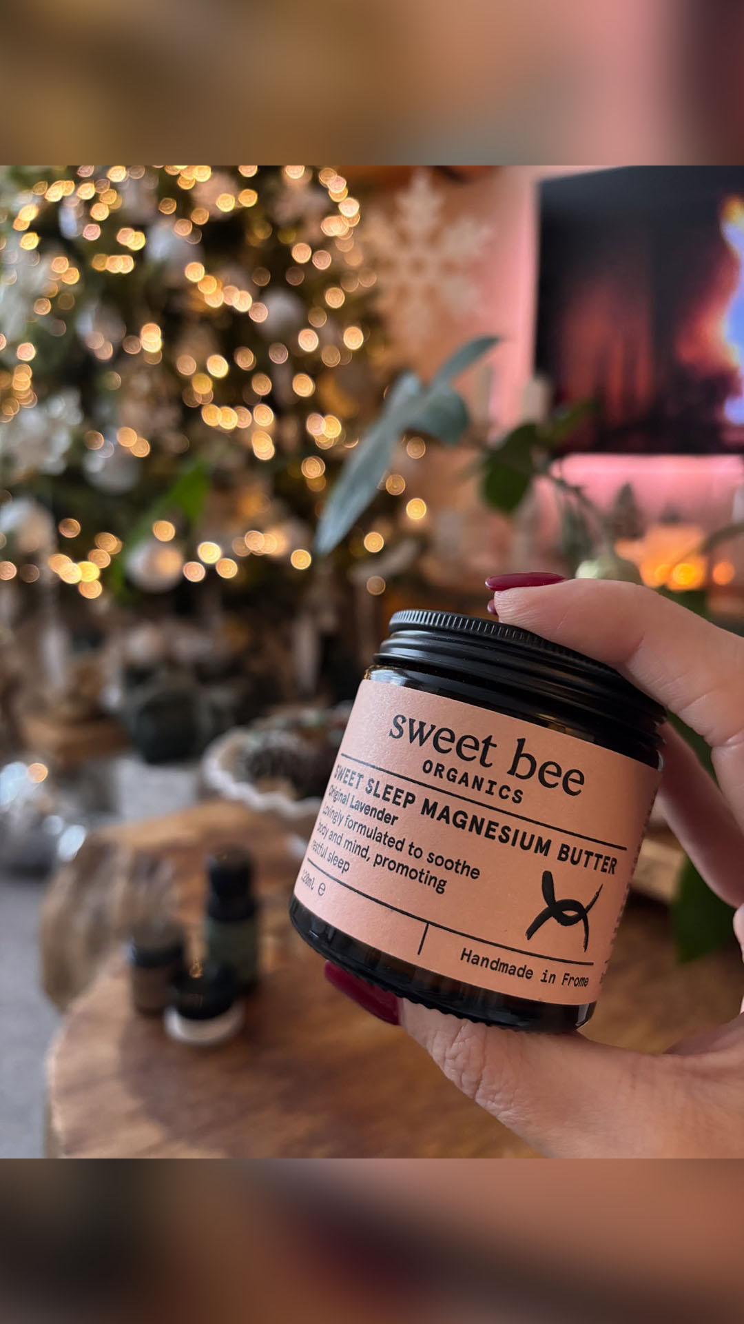 Sweet Bee Organics Facebook ad