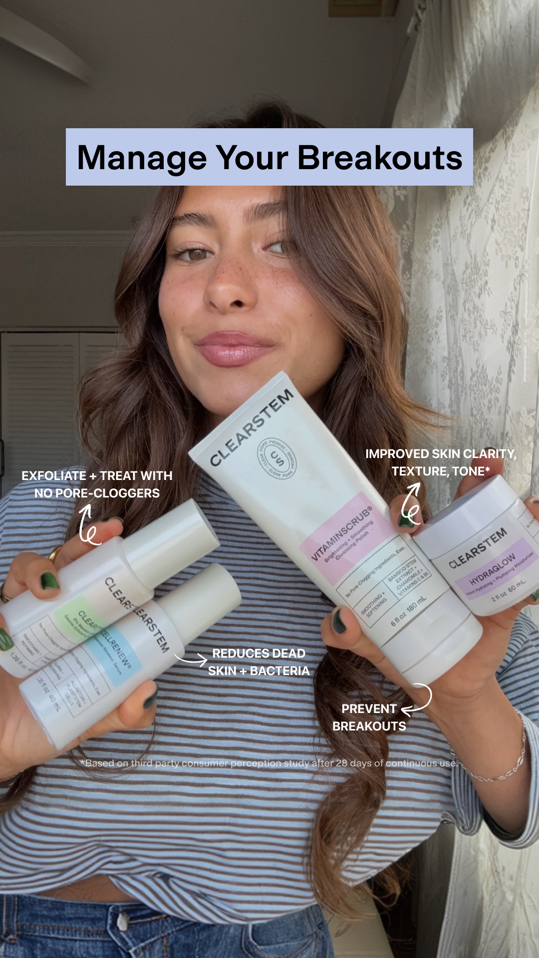 CLEARSTEM Skincare Facebook ad