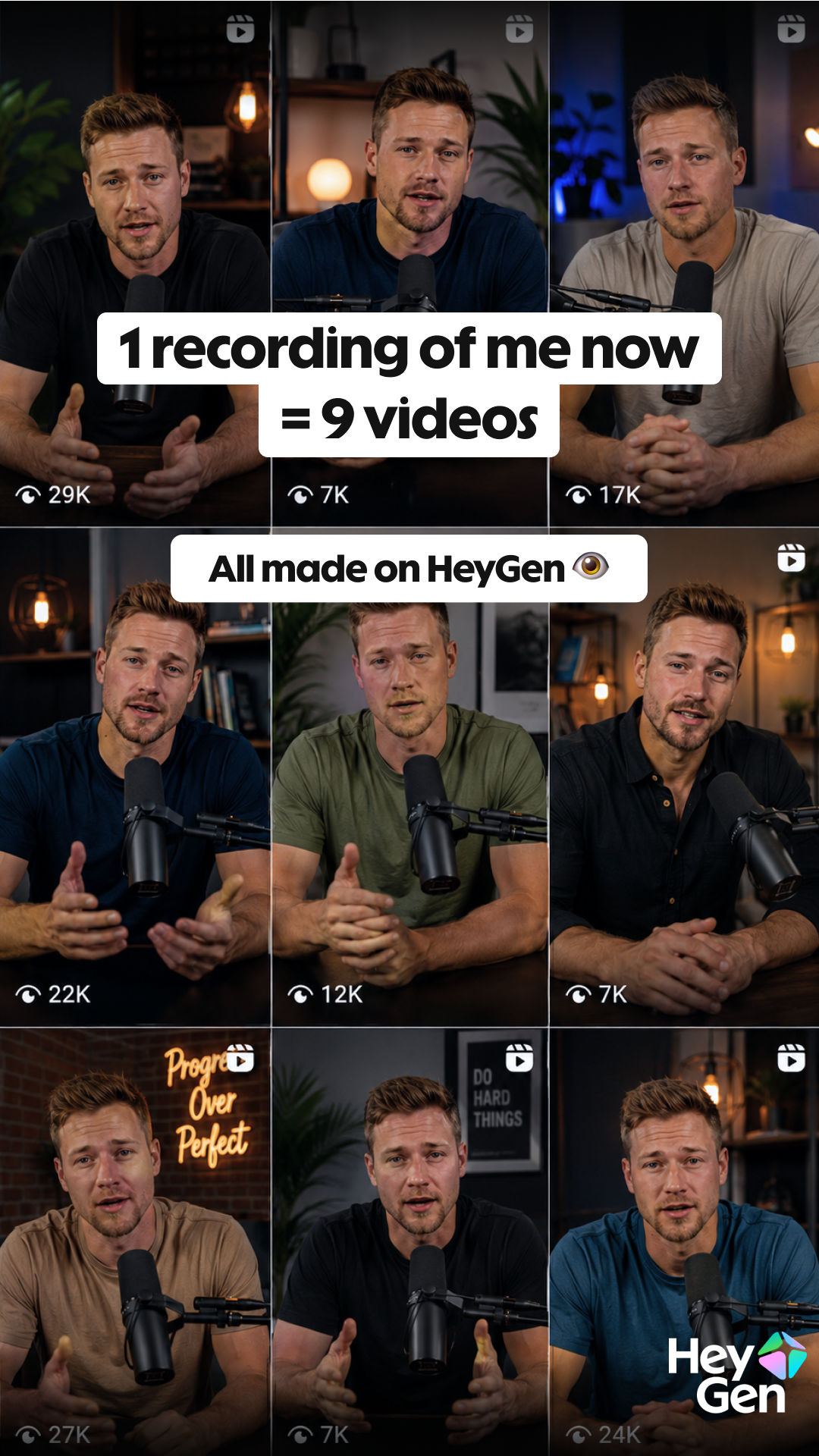 HeyGen Facebook ad: HeyGen: AI Video Generator