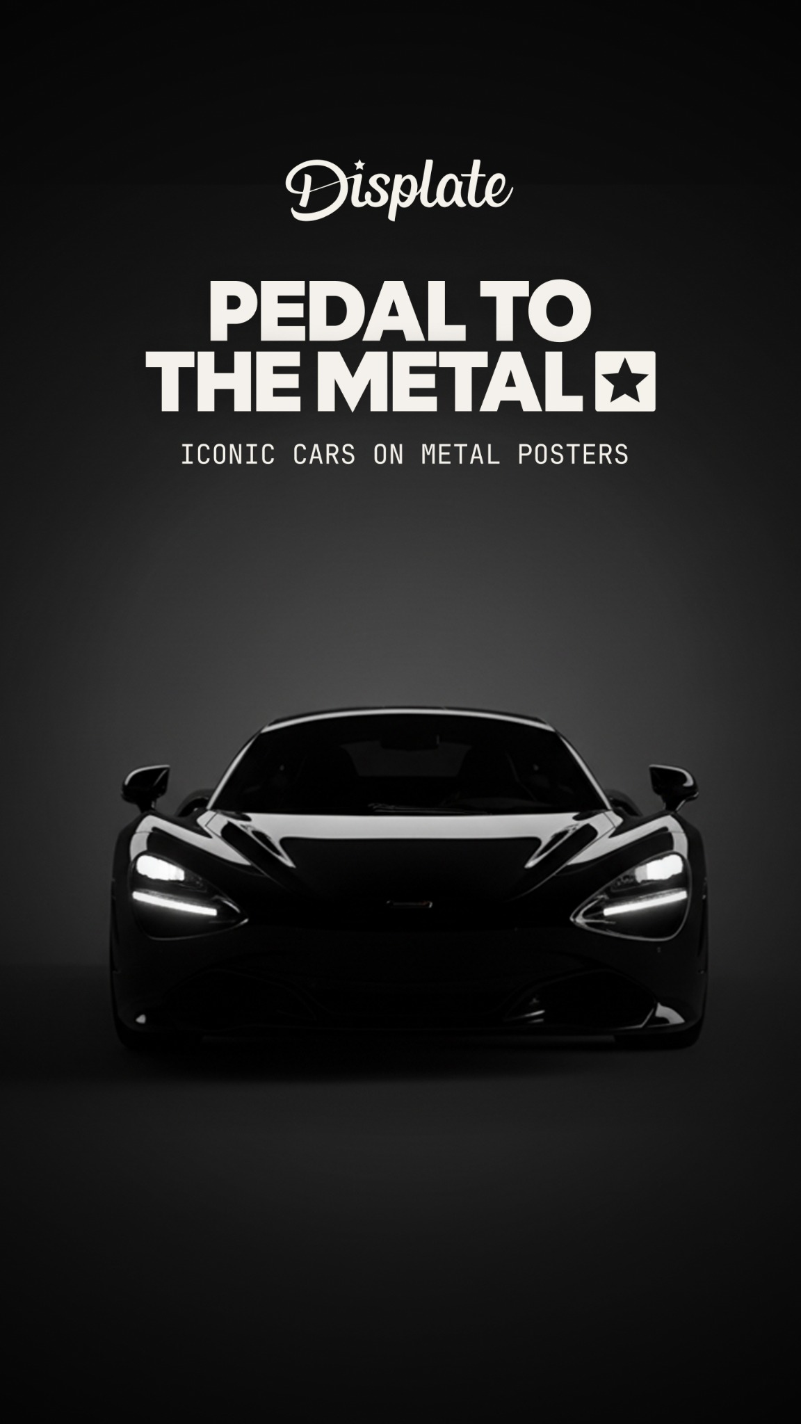 Displate Facebook ad