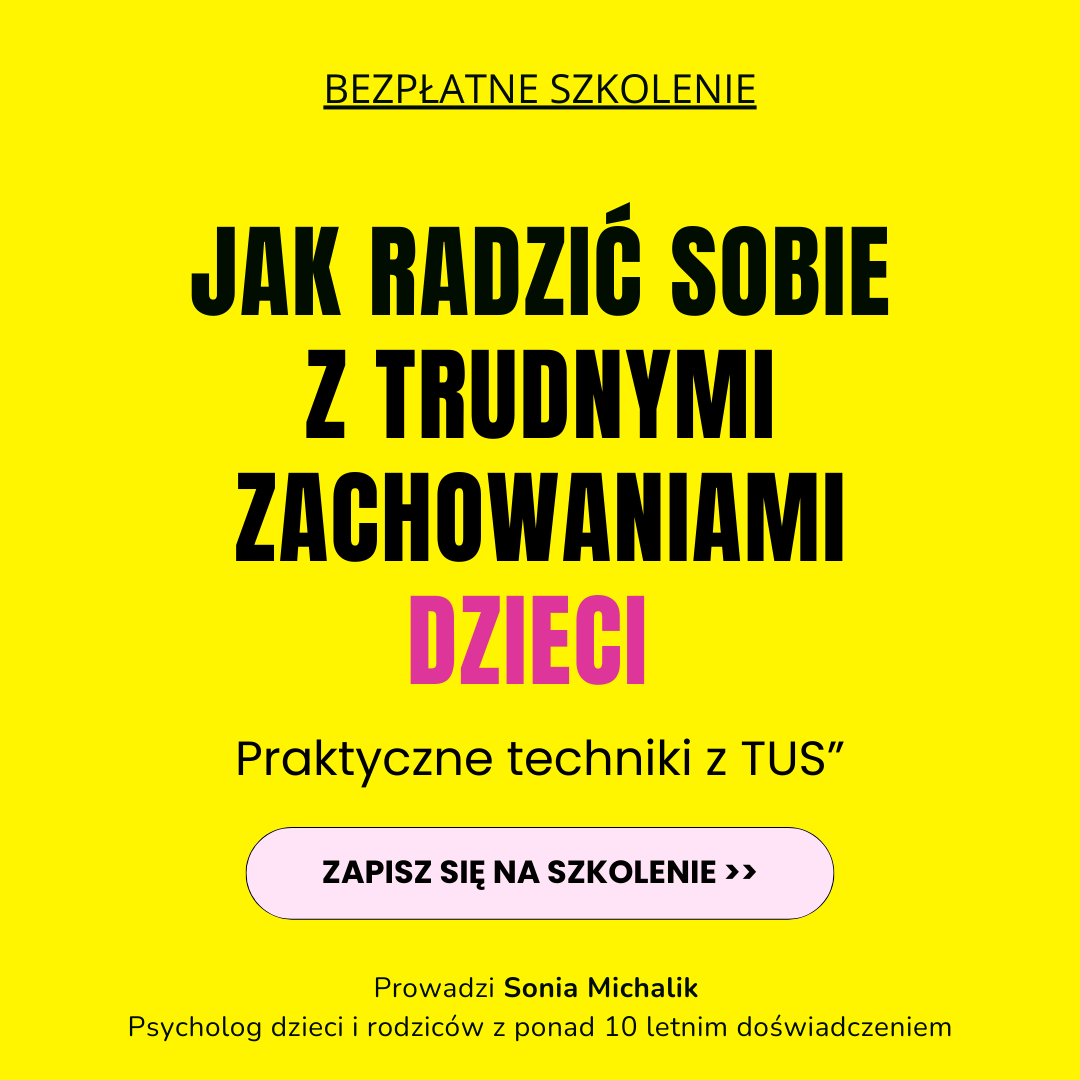 Sonia Michalik psycholog dziecięca Facebook ad: Jak radzić sobie z trudnymi zachowaniami dzieci?
