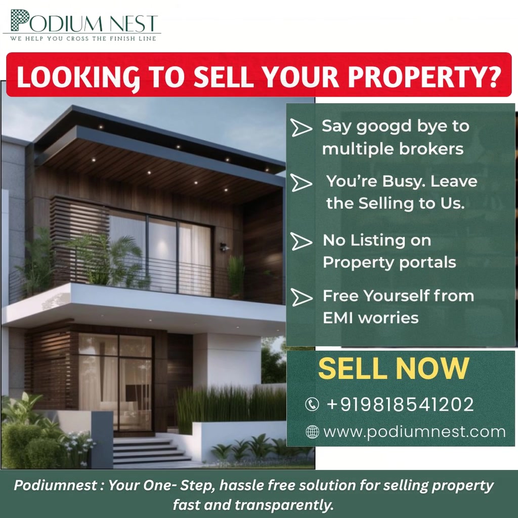 Podium Nest Facebook ad: Looking to Sell your Property & House