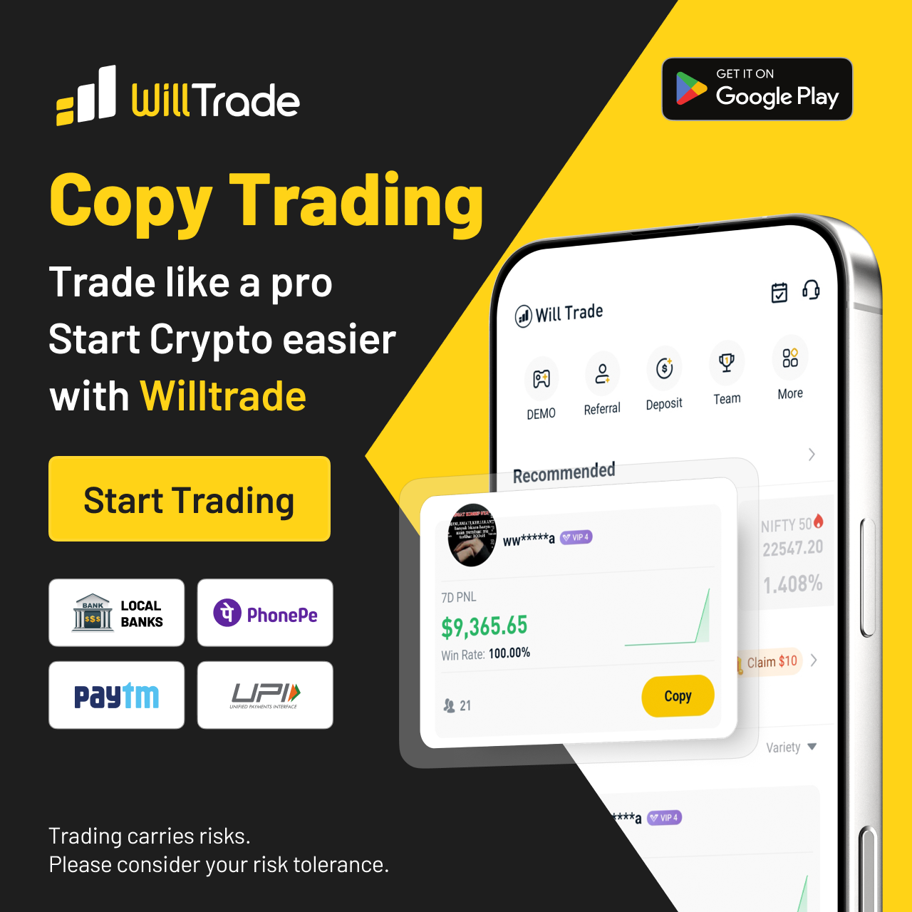 WillTrade-Trading 1.0 Facebook ad