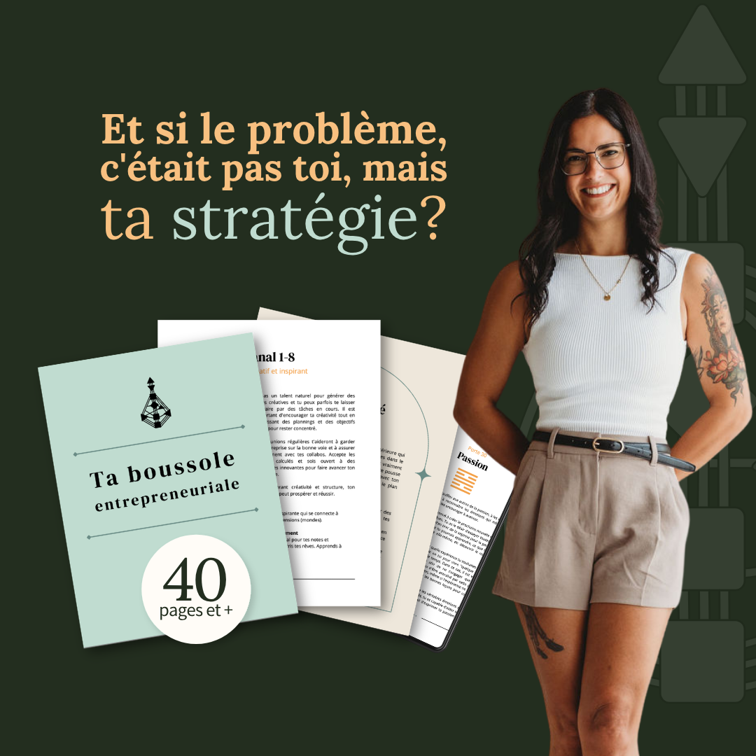 Andy Benoit - Formatrice Human Design pour entrepreneurs Facebook ad: Ta boussole HD 77$