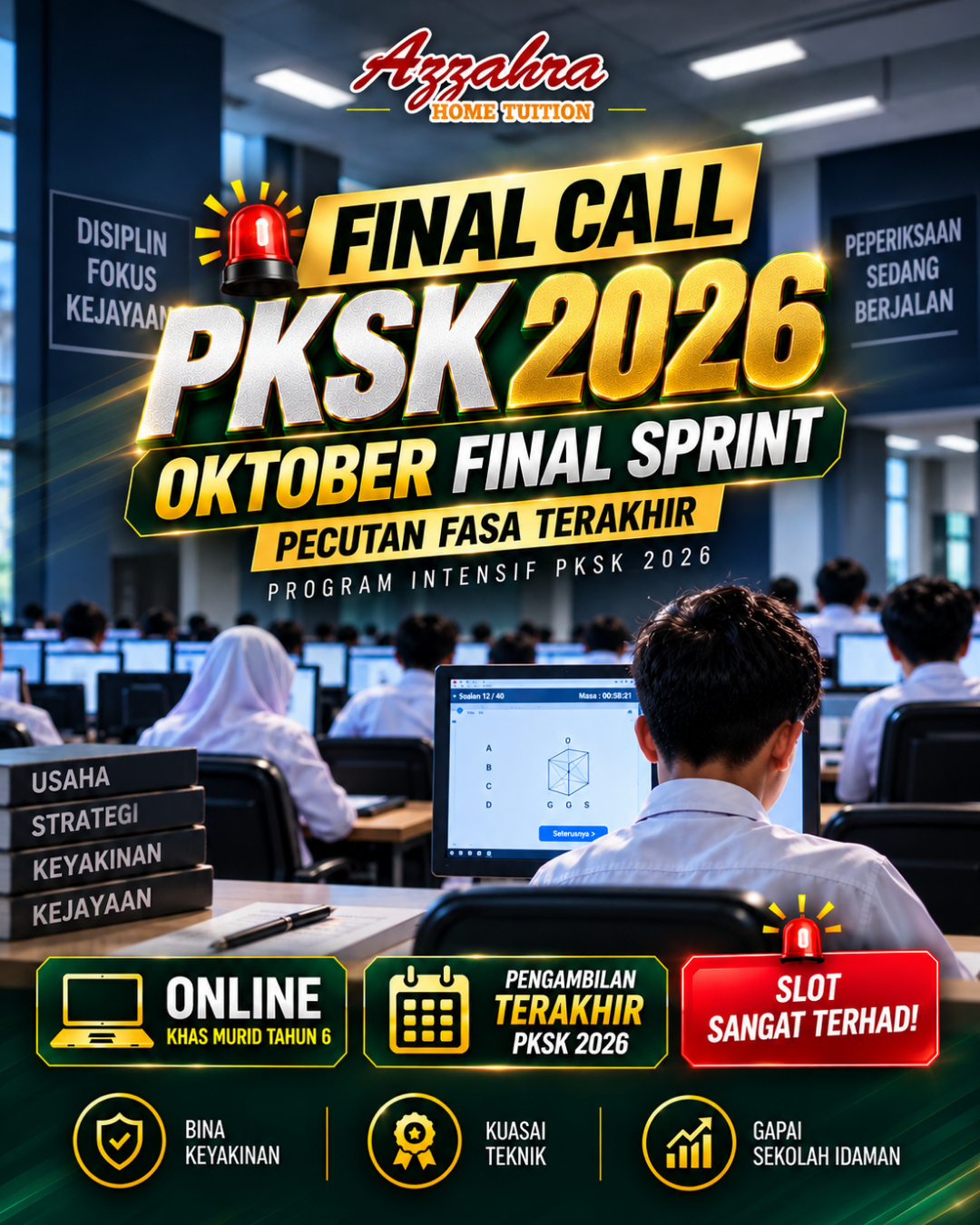 Azzahra Home Tuition HQ Facebook ad