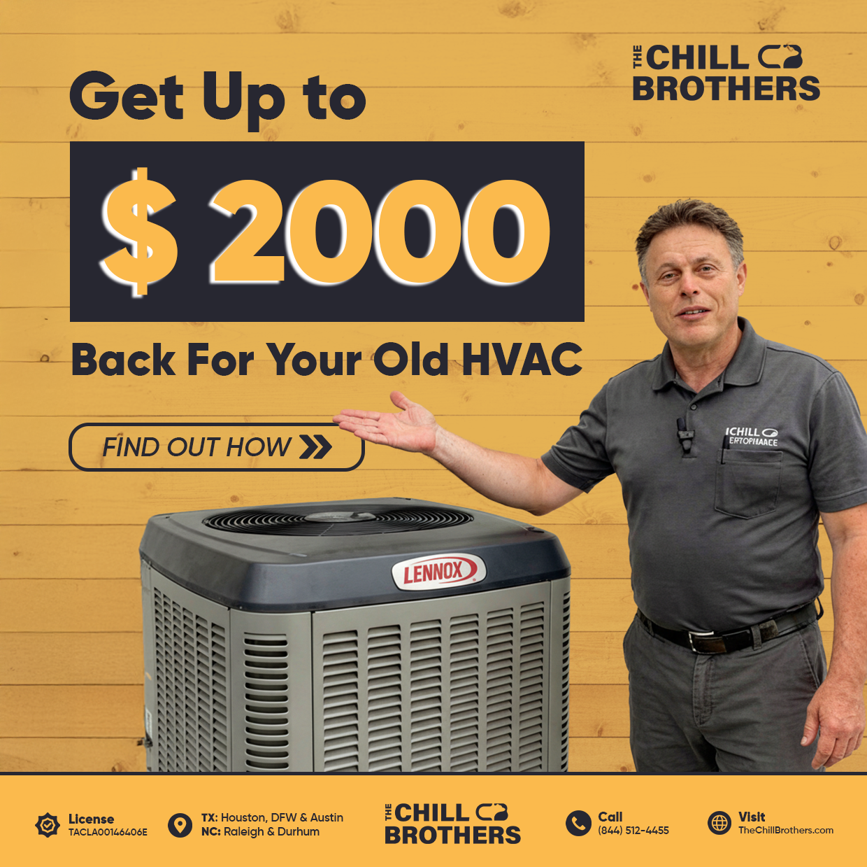 The Chill Brothers Facebook ad