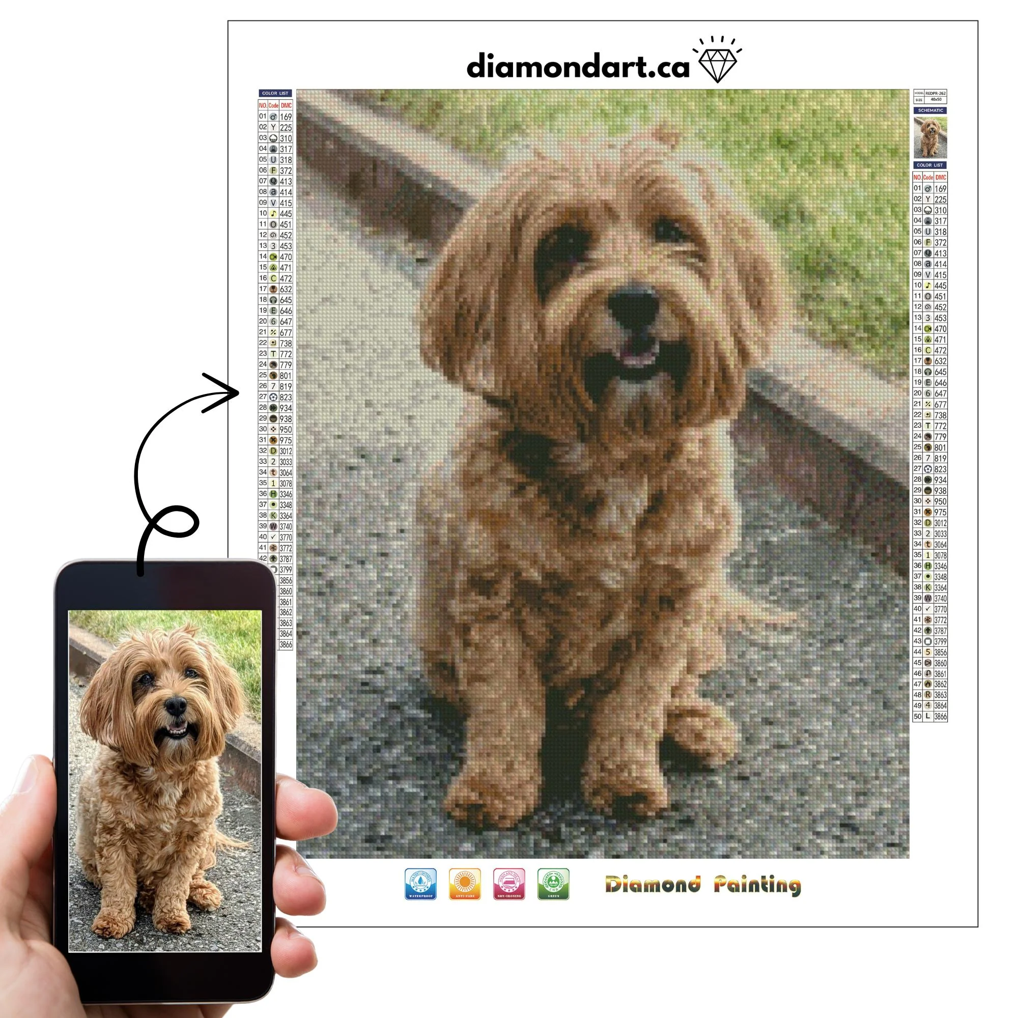DiamondArt.ca Facebook ad: DiamondArt.ca | Diamond painting kits designed to relax &…